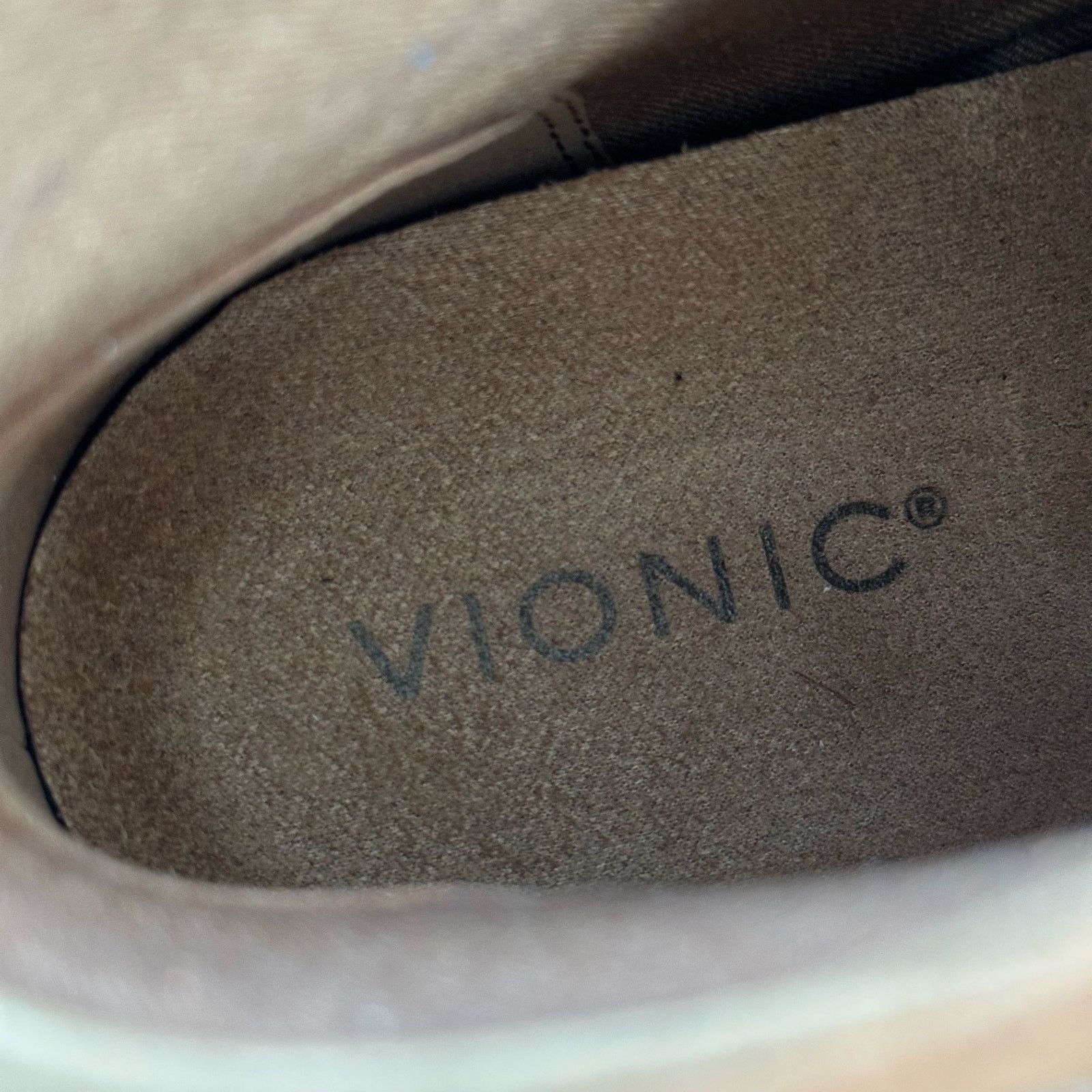 Vionic Vionic Larson Water Repellent Suede Lace-Up Ankle Boots Size US 9.5 / IT 39.5 - 8 Thumbnail