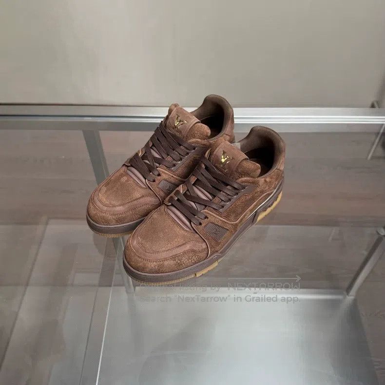 Louis Vuitton Louis Vuitton Trainer 25 New Brown Checkerboard shoes Size US 6 / EU 39 - 1 Thumbnail