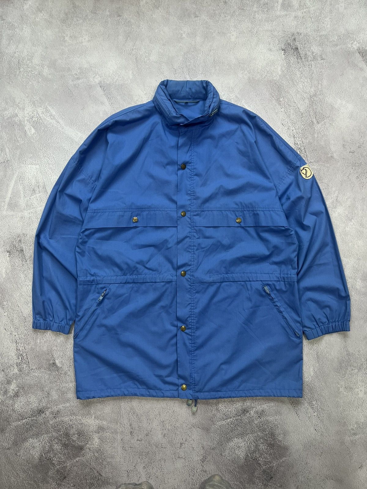 Fjallraven × Vintage FJALLRAVEN Jacket Hooded Military M65 Vintage 80s Size US L / EU 52-54 / 3 - 1 Thumbnail