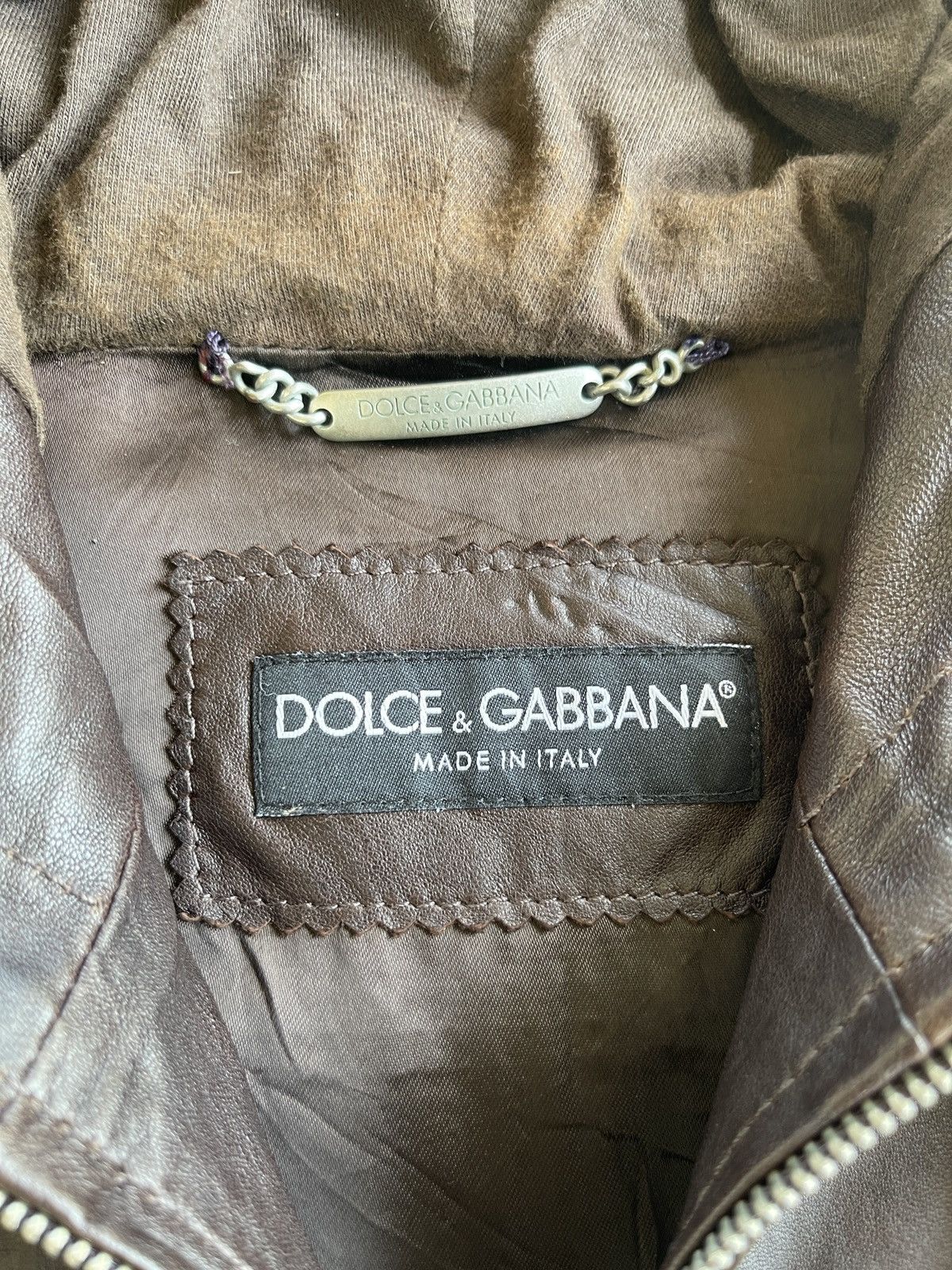 Dolce & Gabbana Dolce & Gabbana Lambskin Hooded Size US S / EU 44-46 / 1 - 16 Thumbnail
