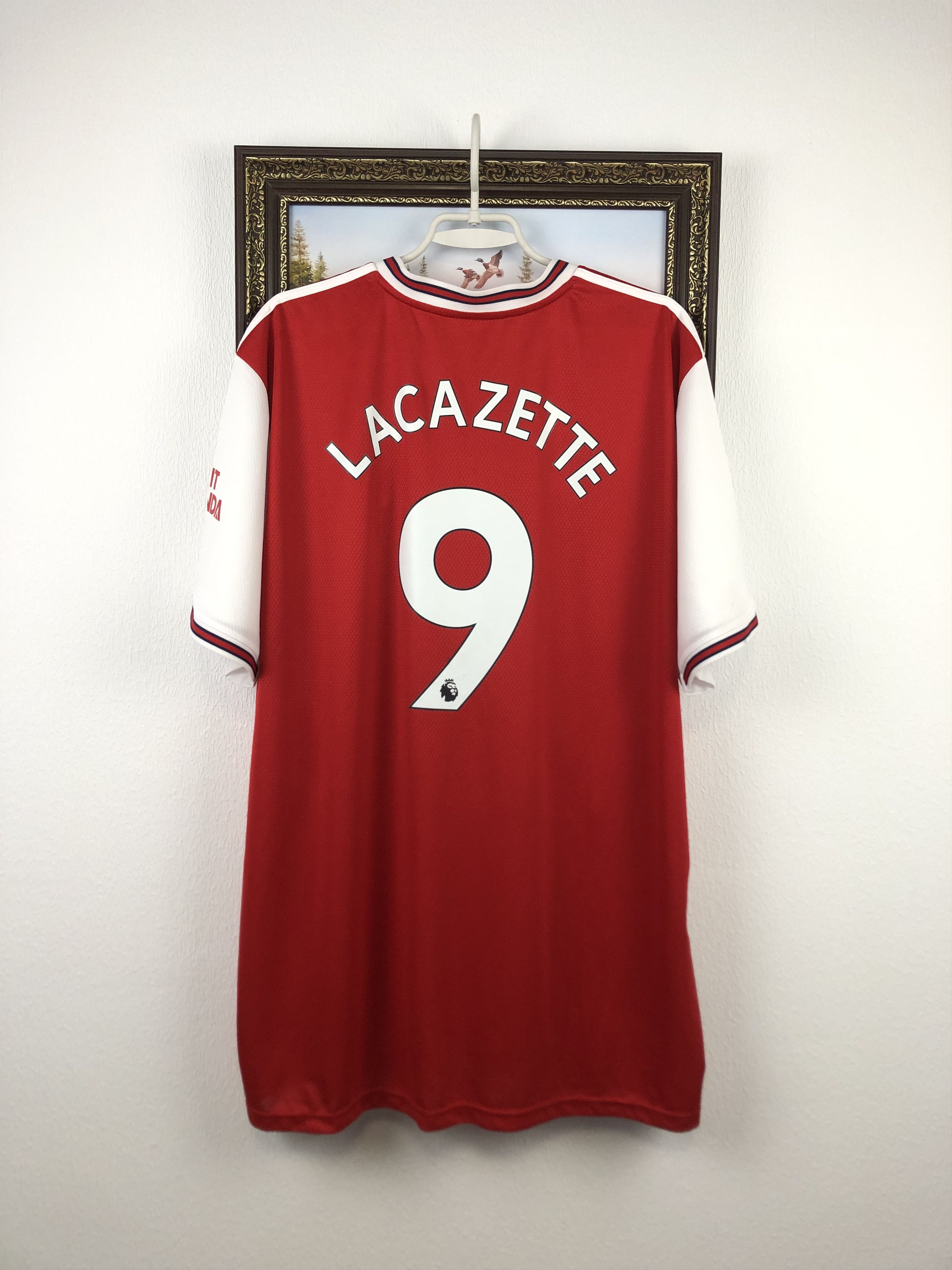 Adidas Arsenal football shirt 2019 #9 Lacazette Jersey Tee Hype Size US XXL / EU 58 / 5 - 1 Thumbnail