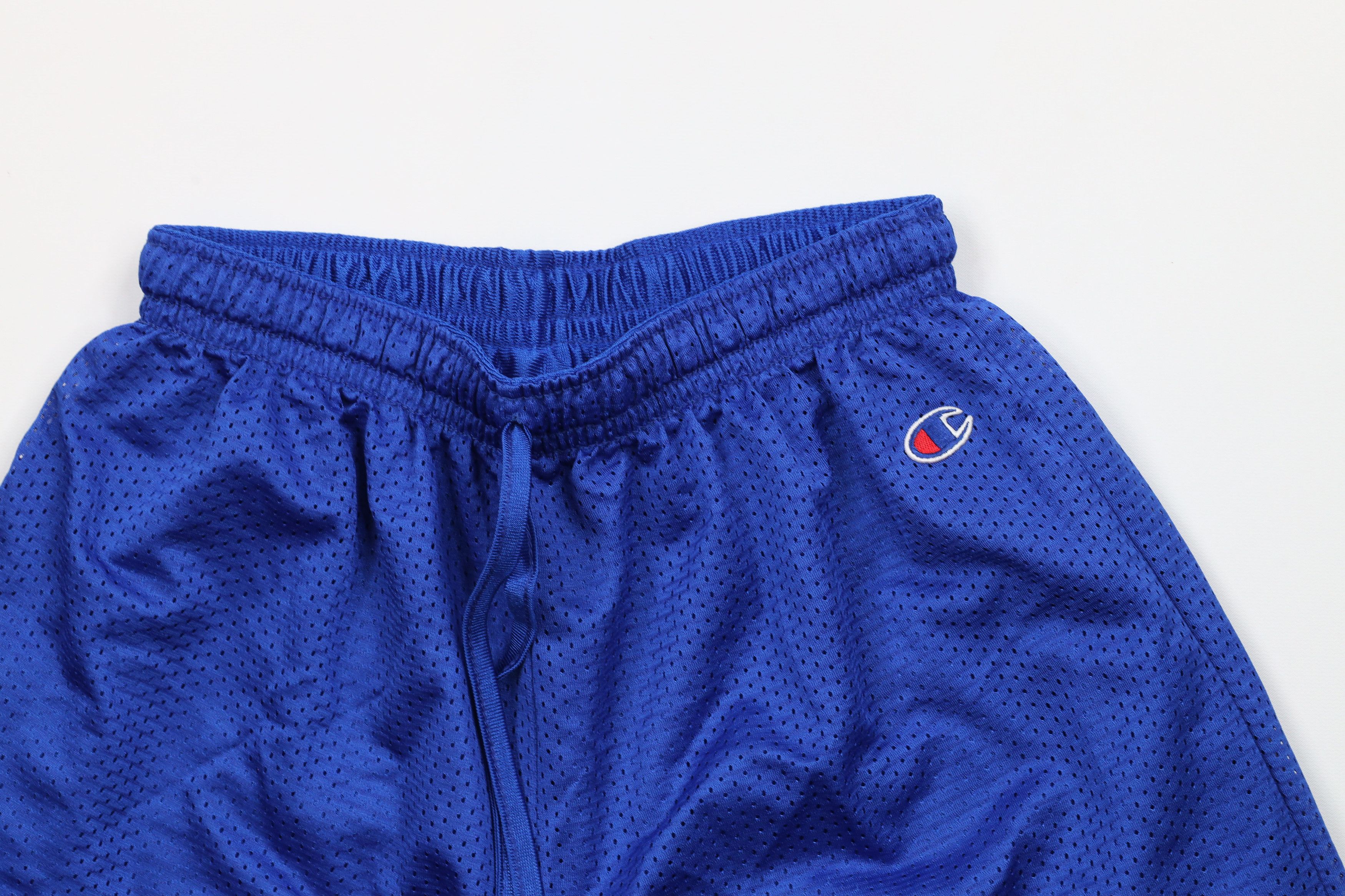 Champion × Vintage Vintage 90s Champion Reversible Basketball Shorts Royal Blue Size US 30 / EU 46 - 12 Thumbnail