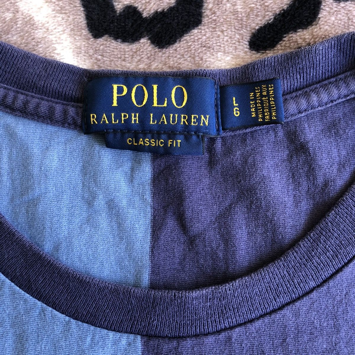Polo Ralph Lauren Authentic Plo Ralph Lauren Striped Logo Emblazon Tee Size US L / EU 52-54 / 3 - 4 Thumbnail