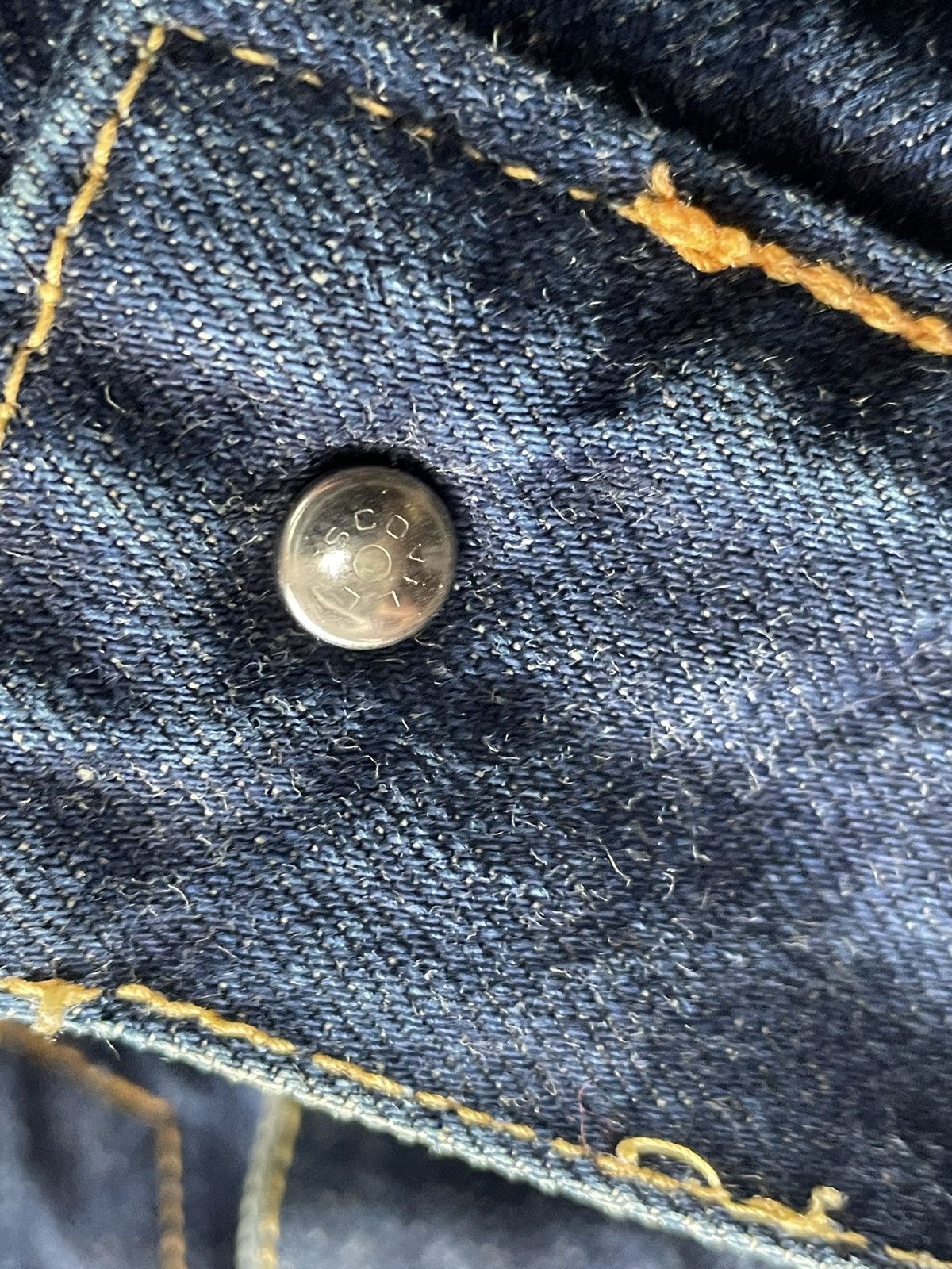 Johnbull Vintage Sewing Chop O’Alls Denim Jacket Size US M / EU 48-50 / 2 - 10 Thumbnail