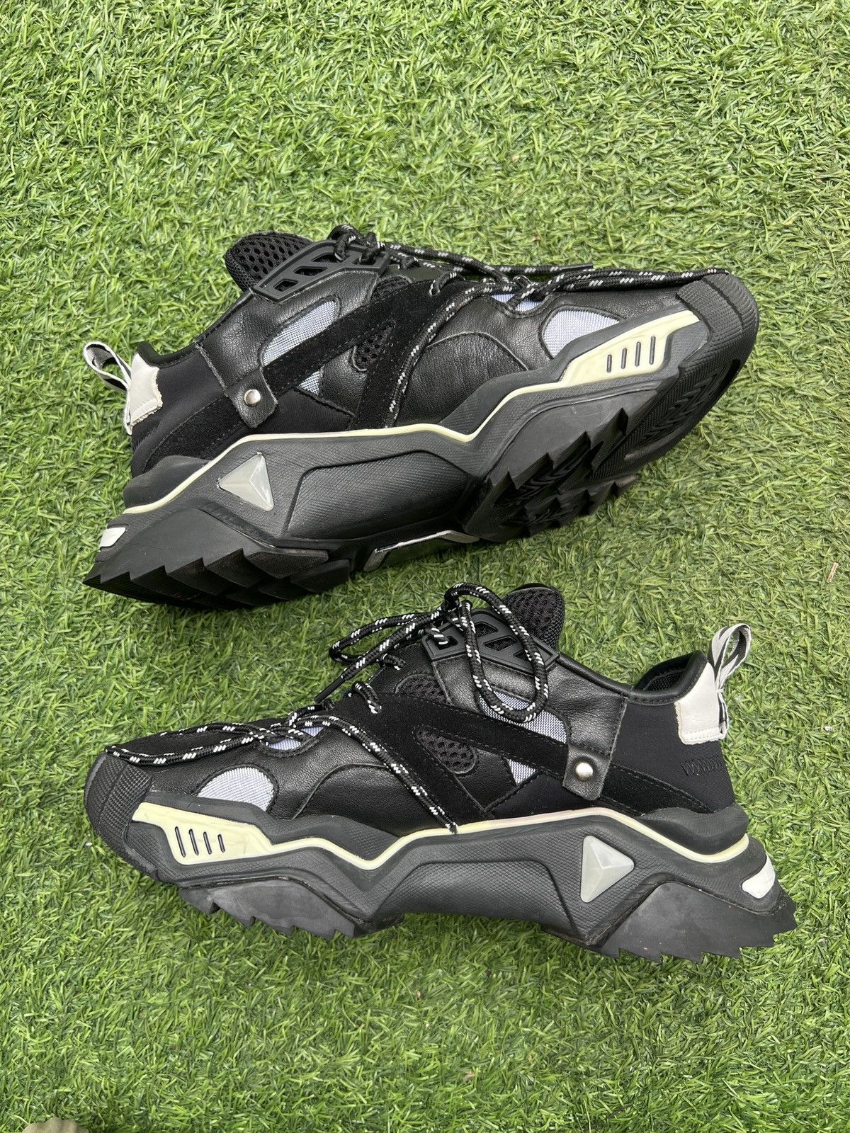 Calvin Klein 205W39NYC (💥RARE) Calvin Klein 205W39NYC Black Sneakers Size US 7 / EU 40 - 3 Thumbnail