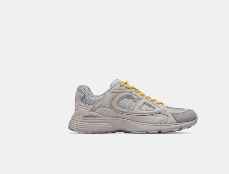 Dior × Stone Island o1w1db10325 3SN27 Low-Top Sneakers in Grey Size US 7 / EU 40 - 6 Thumbnail