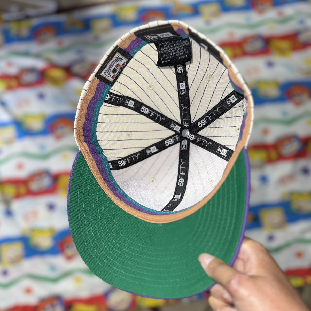 New Era Arizona Diamondbacks Chrome Pinstripe 59FIFTY Fitted Hat Size ONE SIZE - 3 Thumbnail