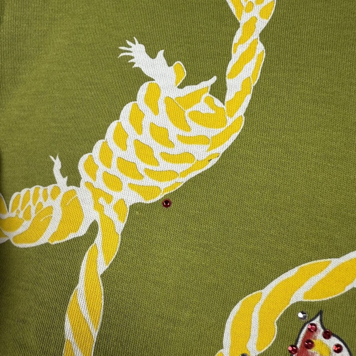 Ed Hardy × Vintage Vintage Y2K Ed Hardy By Christian Audigier Overprint T-Shirt Size XS / US 0-2 / IT 36-38 - 10 Thumbnail