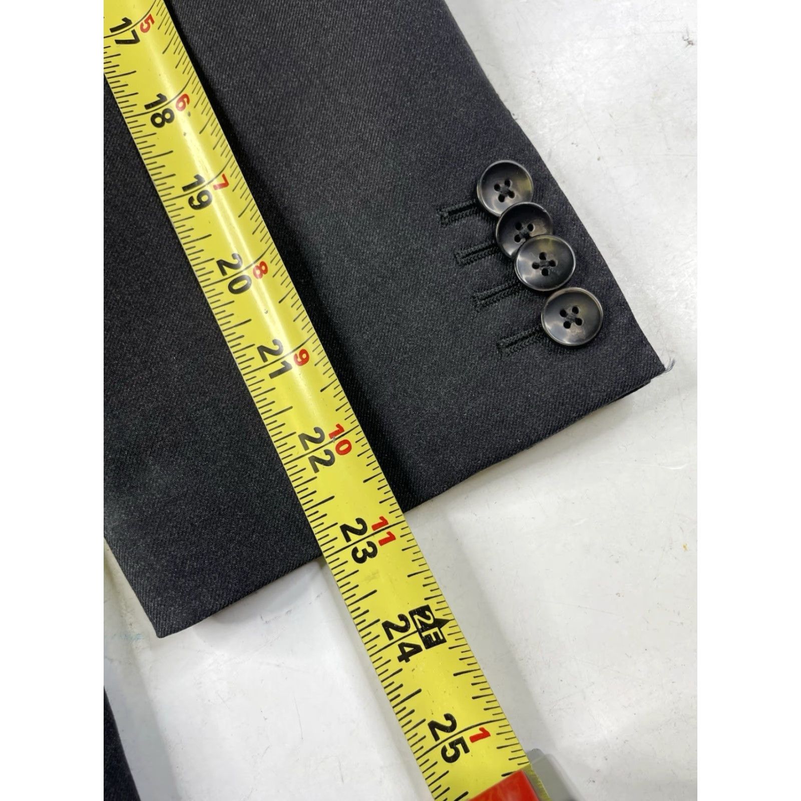 Suitsupply Suitsupply Suit Napoli Blazer Jacket Brescia Pants Wool Gray Mens 38R (2 Piece) Suitsupply Shirt Notch Lapel Double-Vented Two-Button Size 38R - 7 Thumbnail