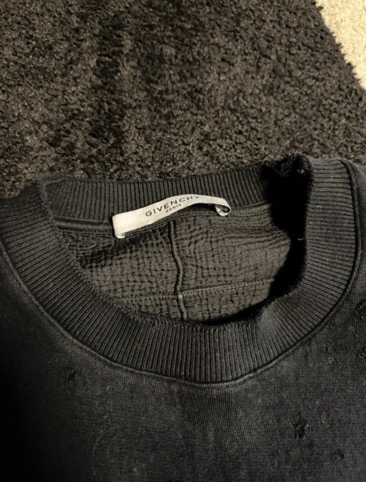 Givenchy Givenchy Distressed Hoodie Size US L / EU 52-54 / 3 - 2 Thumbnail
