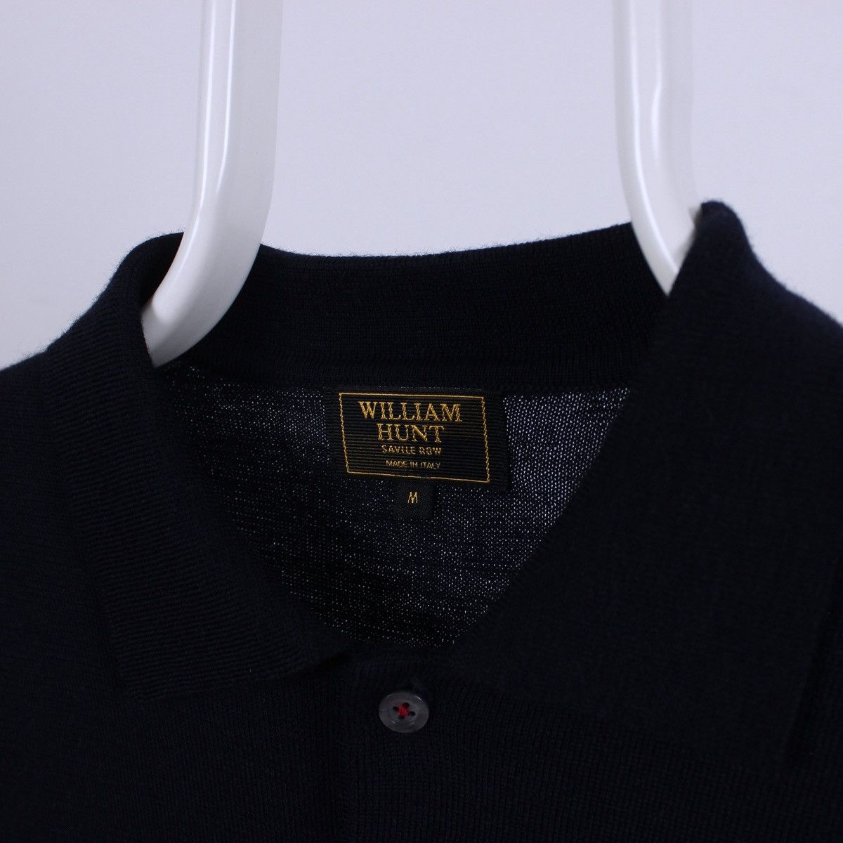 William Hunt William Hunt Long Sleeve Polo Wool Jumper Size US M / EU 48-50 / 2 - 3 Thumbnail