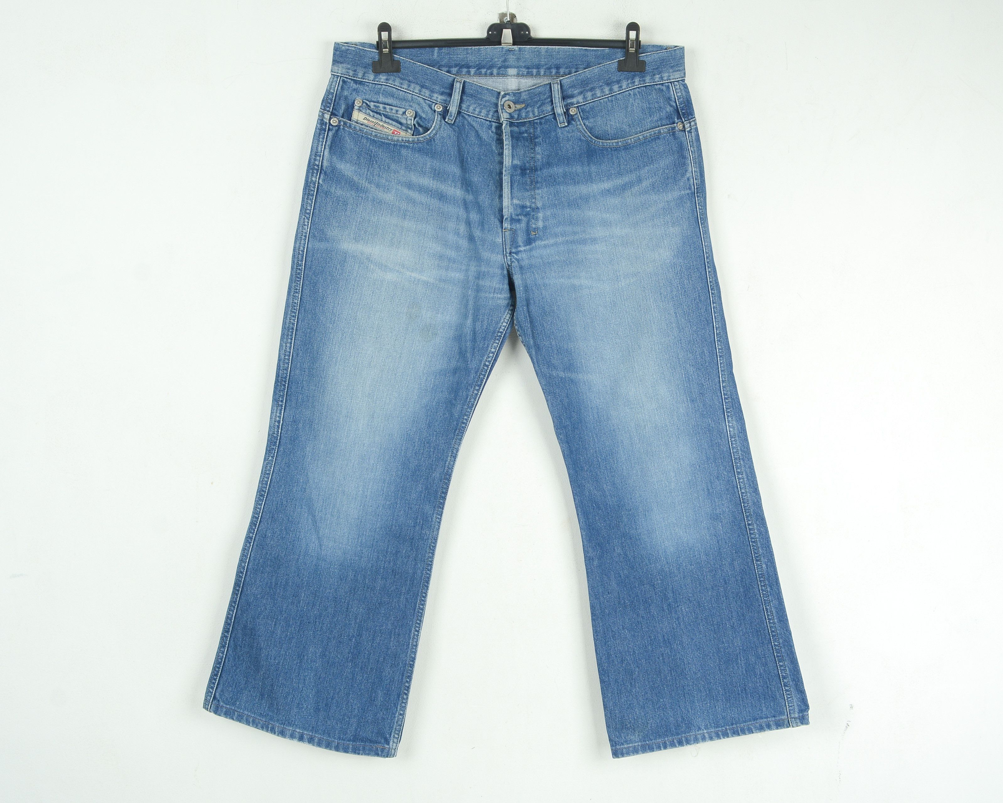 Diesel Ravix Men W36 L28 Regular Bootcut Jeans Denim Pants Trousers Size US 36 / EU 52 - 1 Thumbnail
