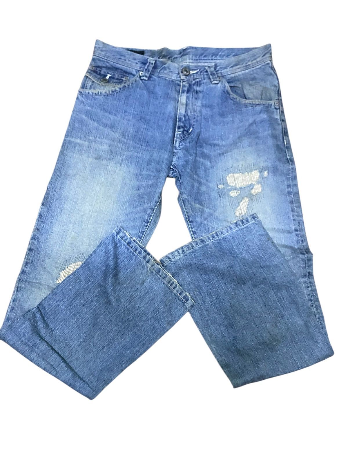 Issey Miyake Tete Homme Distressed Size US 32 / EU 48 - 4 Thumbnail