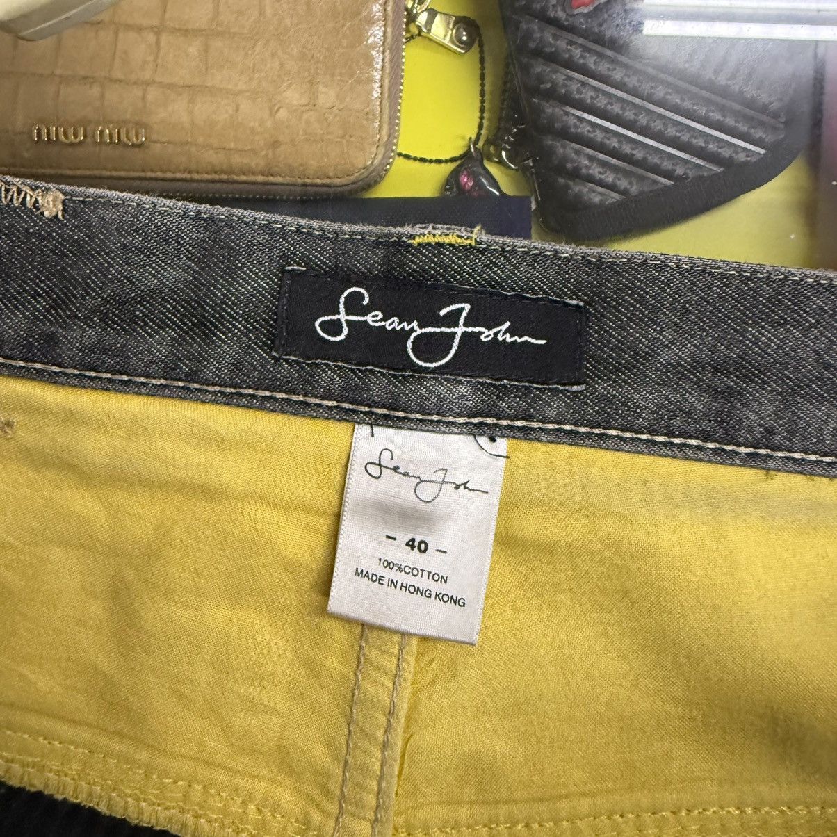 Sean John Vintage Y2K Sean John Black Carpenter Baggy Denim Jnco Size US 40 / EU 56 - 11 Thumbnail