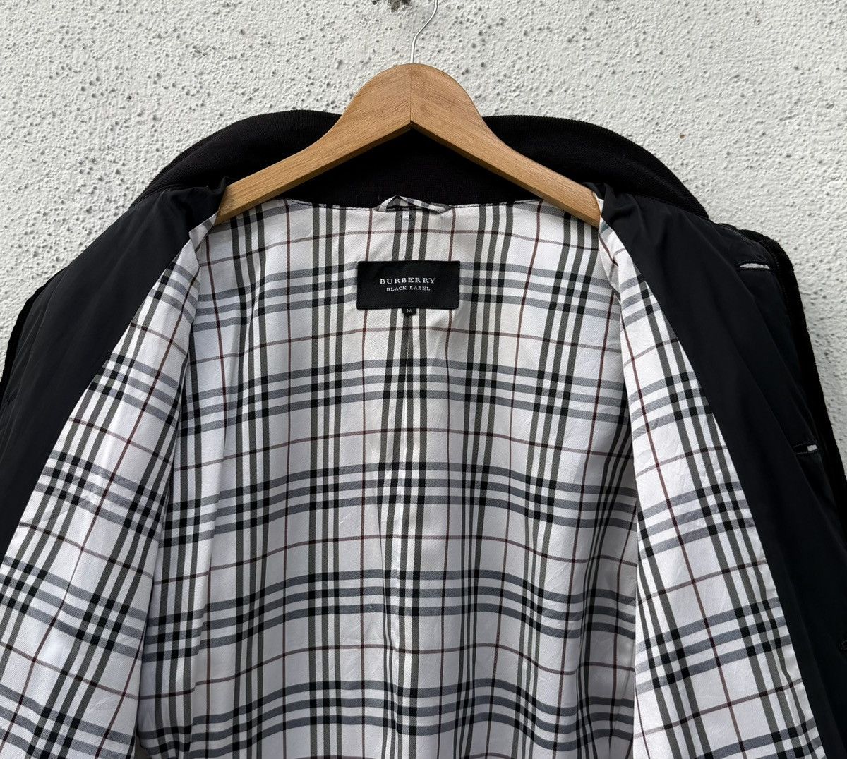 Burberry Burberry Black Label Diamond Corduroy Collar Quilted Jacket Size US M / EU 48-50 / 2 - 12 Thumbnail
