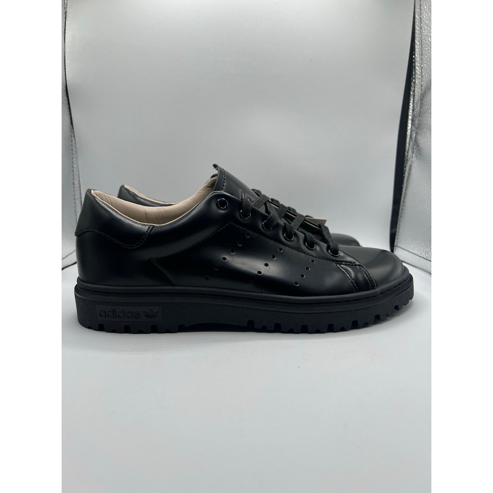 Adidas Adidas Stan Smith Freizeit “Core Black” size 7 men’s Size US 7 / EU 40 - 3 Thumbnail