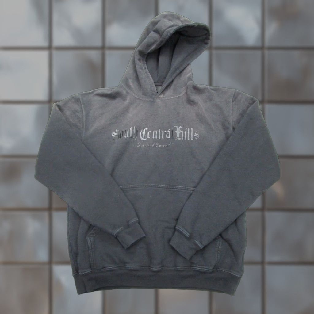 Vintage Black Mens Regular Fit Oversized Hoodie Sweatshirt Fleece Pullover S Black Size US S / EU 44-46 / 1 - 1 Thumbnail