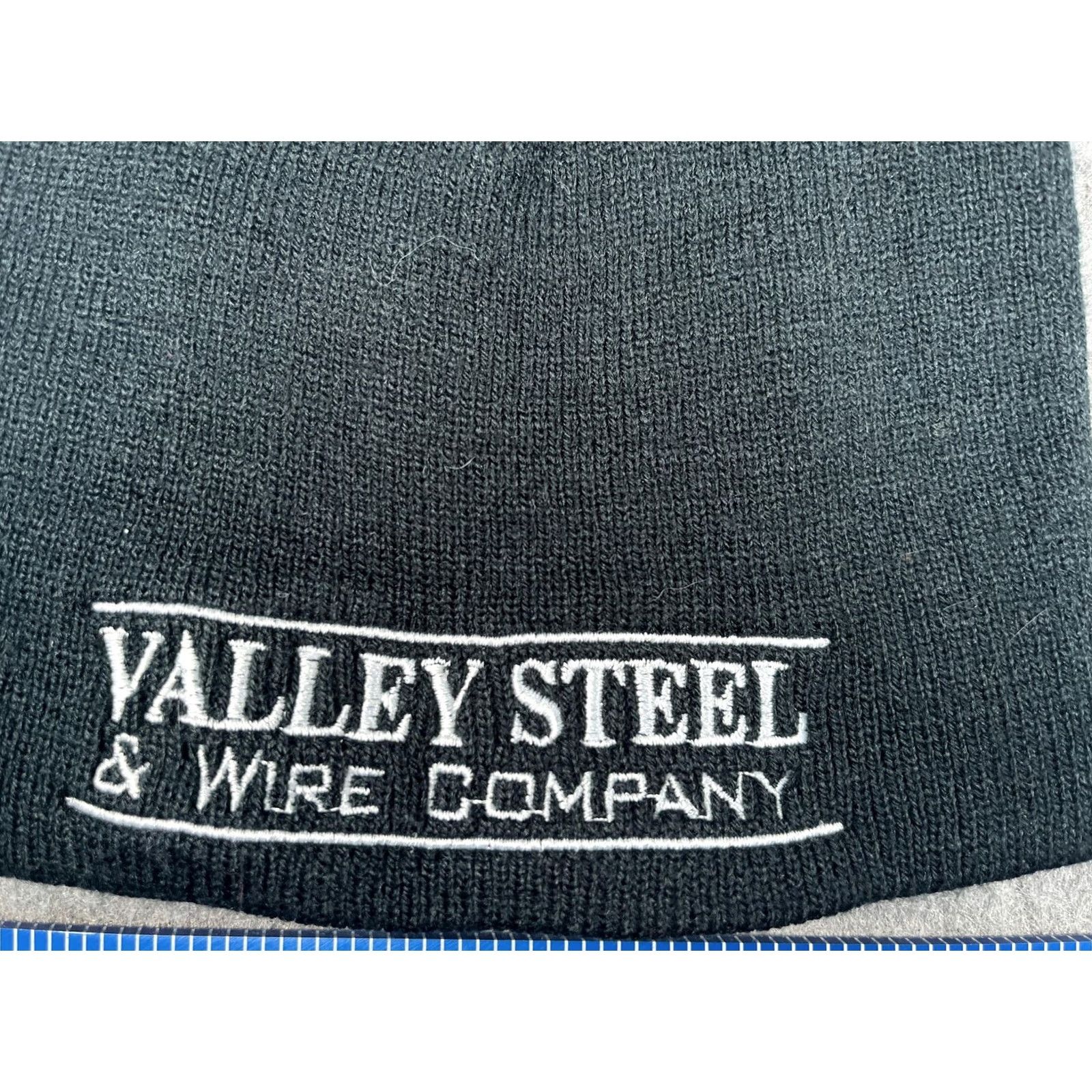 Port & Company Port & Company Hat Beanie Mens One Size Black Valley Steel Wire Company Winter Size ONE SIZE - 2 Thumbnail