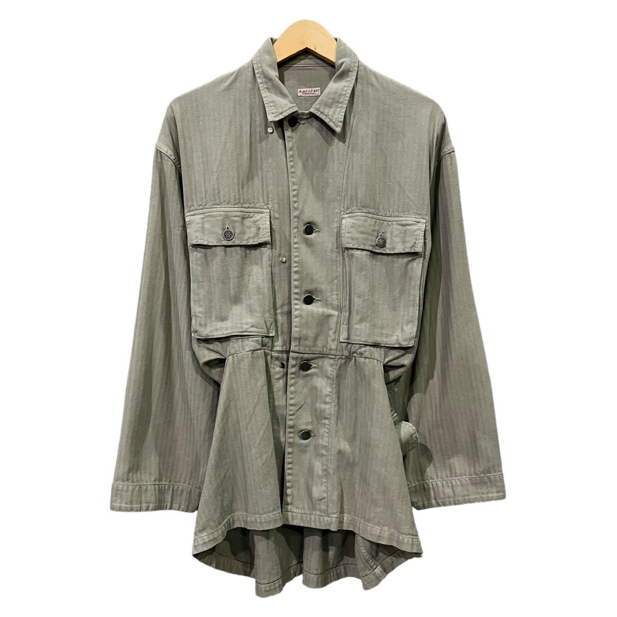 Kapital 💥Seditionaries💥 Kapital Herringbone Big Pocket Jacket Size US S / EU 44-46 / 1 - 1 Thumbnail