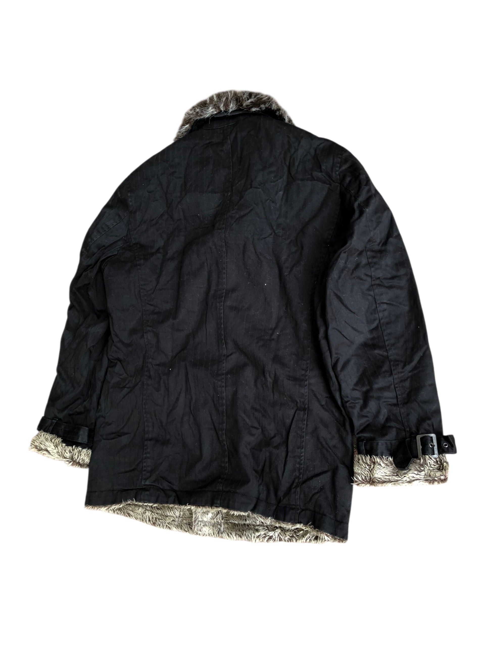 If Six Was Nine 2000s Louis Chavlon Fur Raccoon Jacket Vkei Y2k Size US L / EU 52-54 / 3 - 5 Thumbnail