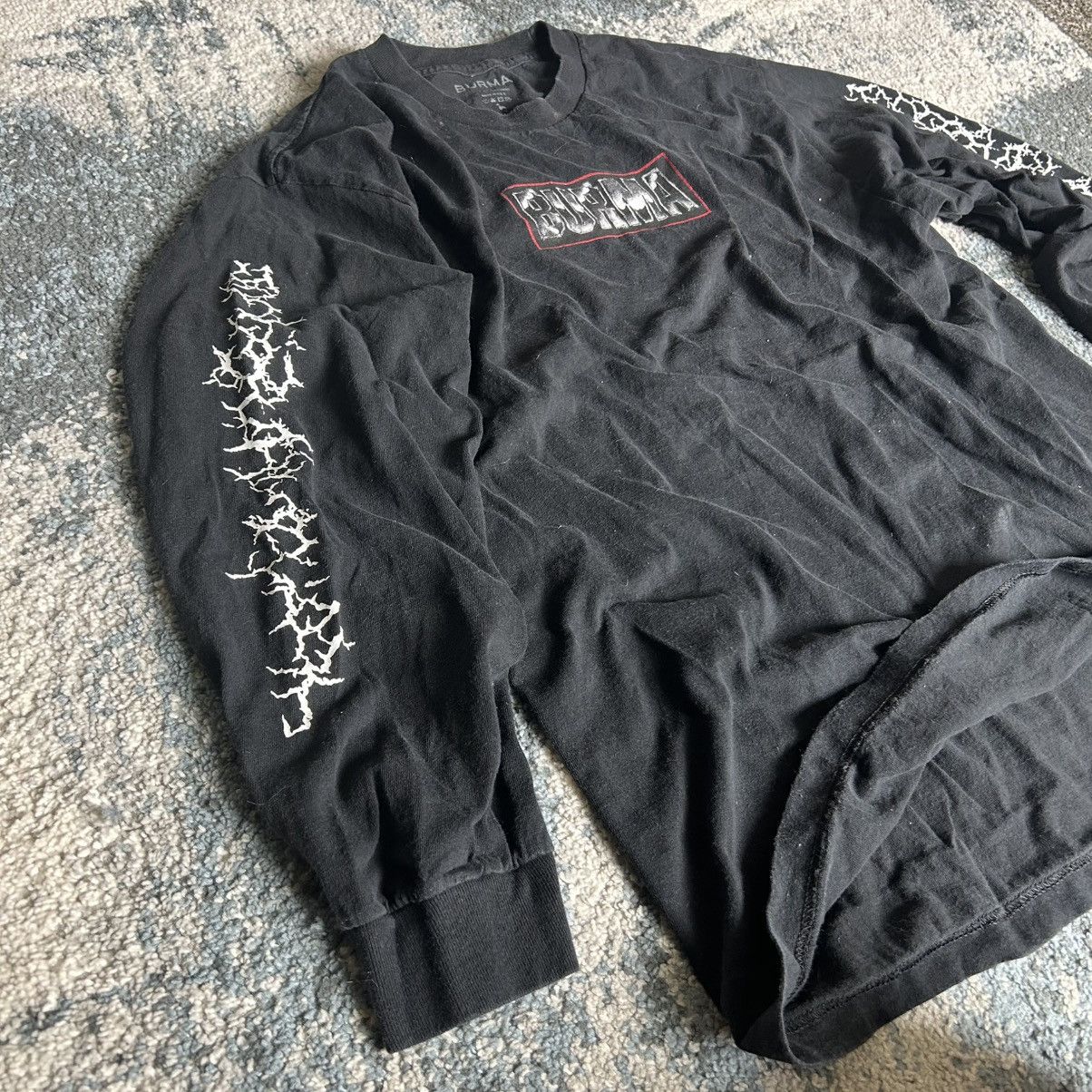 Burma DiSTRESSED DOOM METAL LiGHTNiNG PRiNT L/S JORDAN HARTiGAN Size US L / EU 52-54 / 3 - 4 Thumbnail