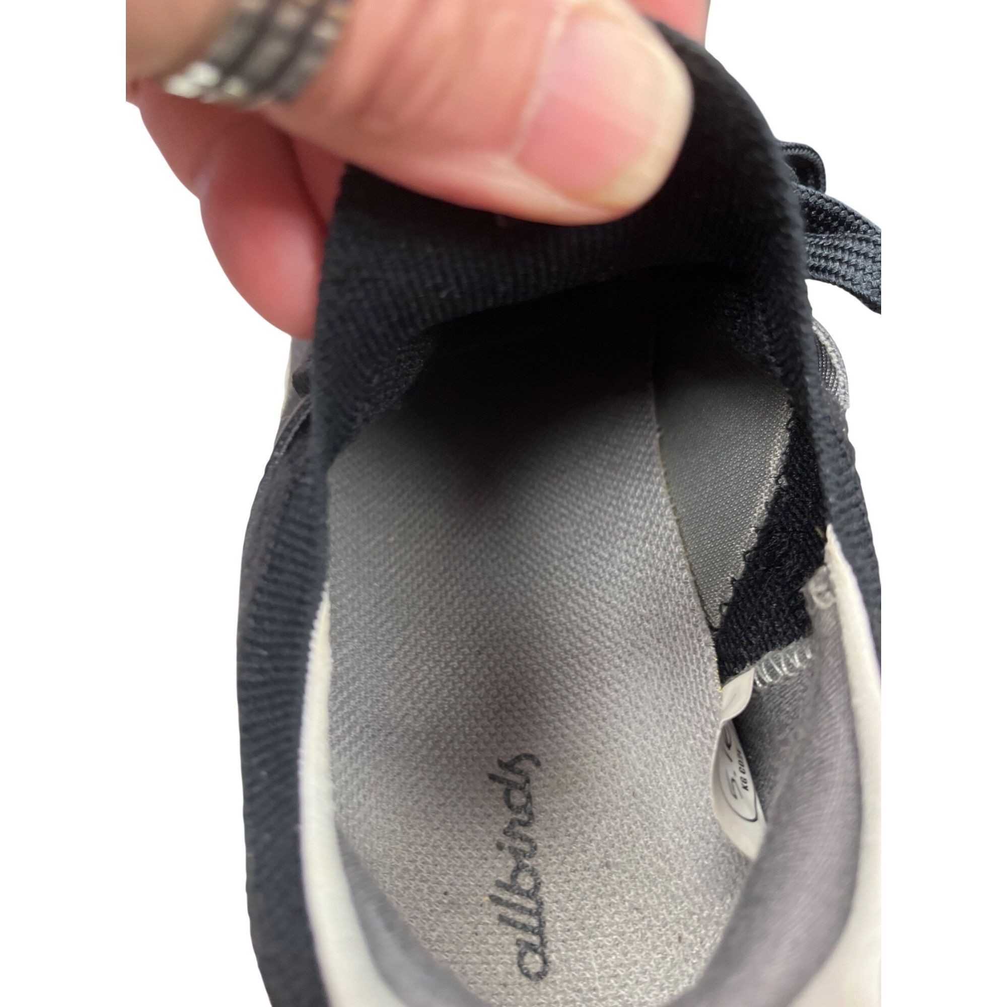 Allbirds All birds wms black white casaul walking sneakers sz 10 SKU Size US 10 / IT 40 - 7 Thumbnail