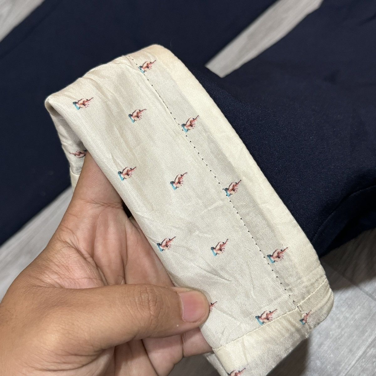 Japanese Brand × Undercover × Vintage Undercover AW 04/05 "BUT BEAUTIFUL" Navy Button Cargo pants Size US 32 / EU 48 - 5 Thumbnail