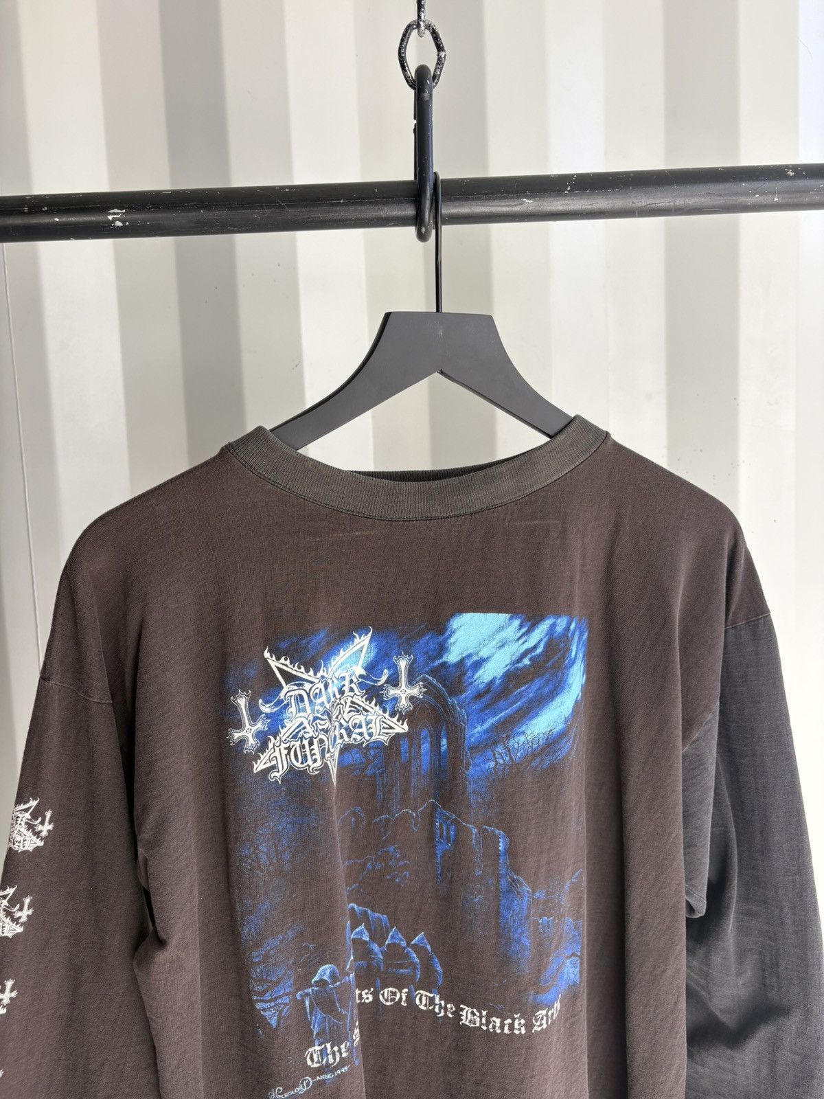 Band Tees Vintage Dark Throne Shirt Faded Distressed GRUNGE Band Size US XL / EU 56 / 4 - 2 Thumbnail