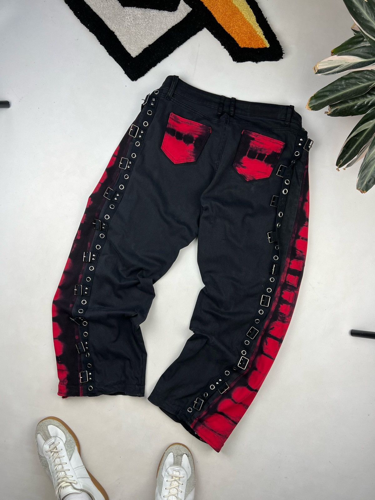 JNCO × Triple 5 Soul × Vintage Vintage 90s Y2K Baggy Rave Style Pants jeans Size US 30 / EU 46 - 4 Thumbnail