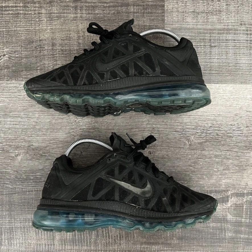 Nike NIKE • WMNS Air Max+ 2011 "Black Neon Turquoise" (6.5M) Size US 6.5 / EU 39-40 - 3 Thumbnail
