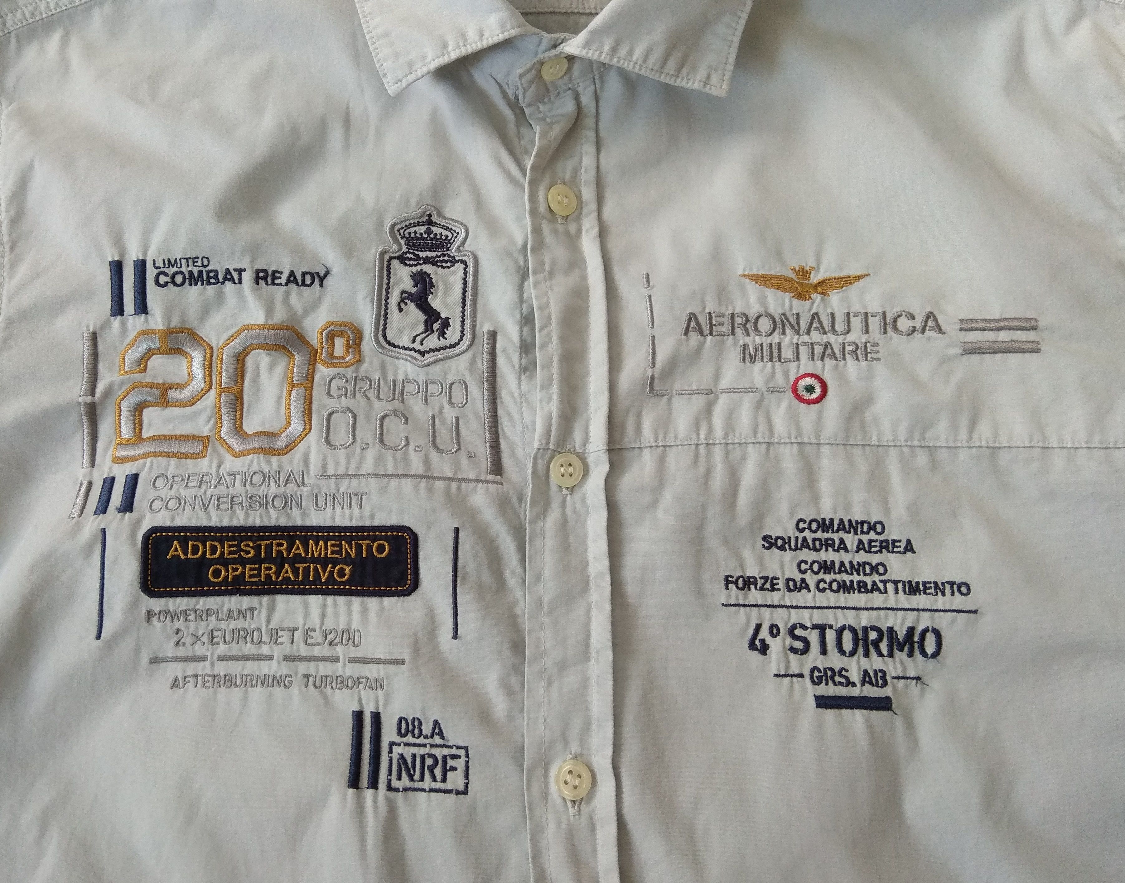 Aeronautica Militare Aeronautica Militare Eurofighter Typhoon 20 Gruppo Shirt M Size US M / EU 48-50 / 2 - 3 Thumbnail