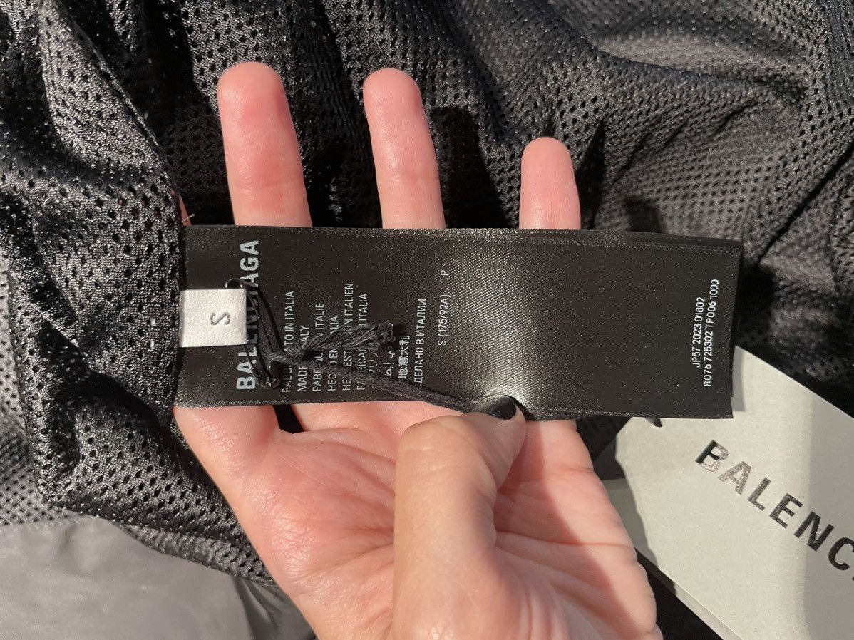 Balenciaga Zip-Up Jacket in black light technical micro faille Size US S / EU 44-46 / 1 - 7 Thumbnail