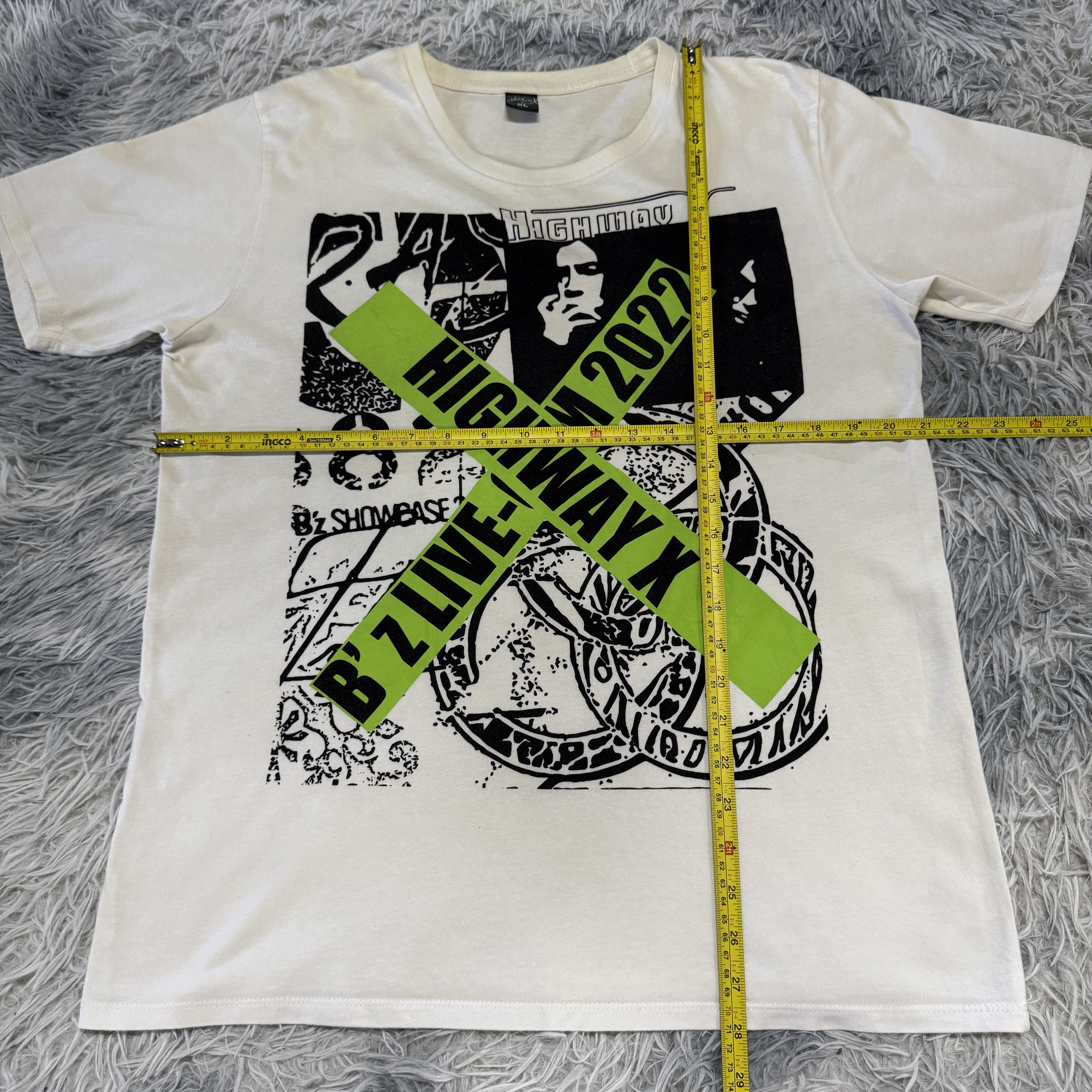 Band Tees B'z LIVE-GYM 2022 -Highway X- Tour Tshirt Size US XL / EU 56 / 4 - 4 Thumbnail