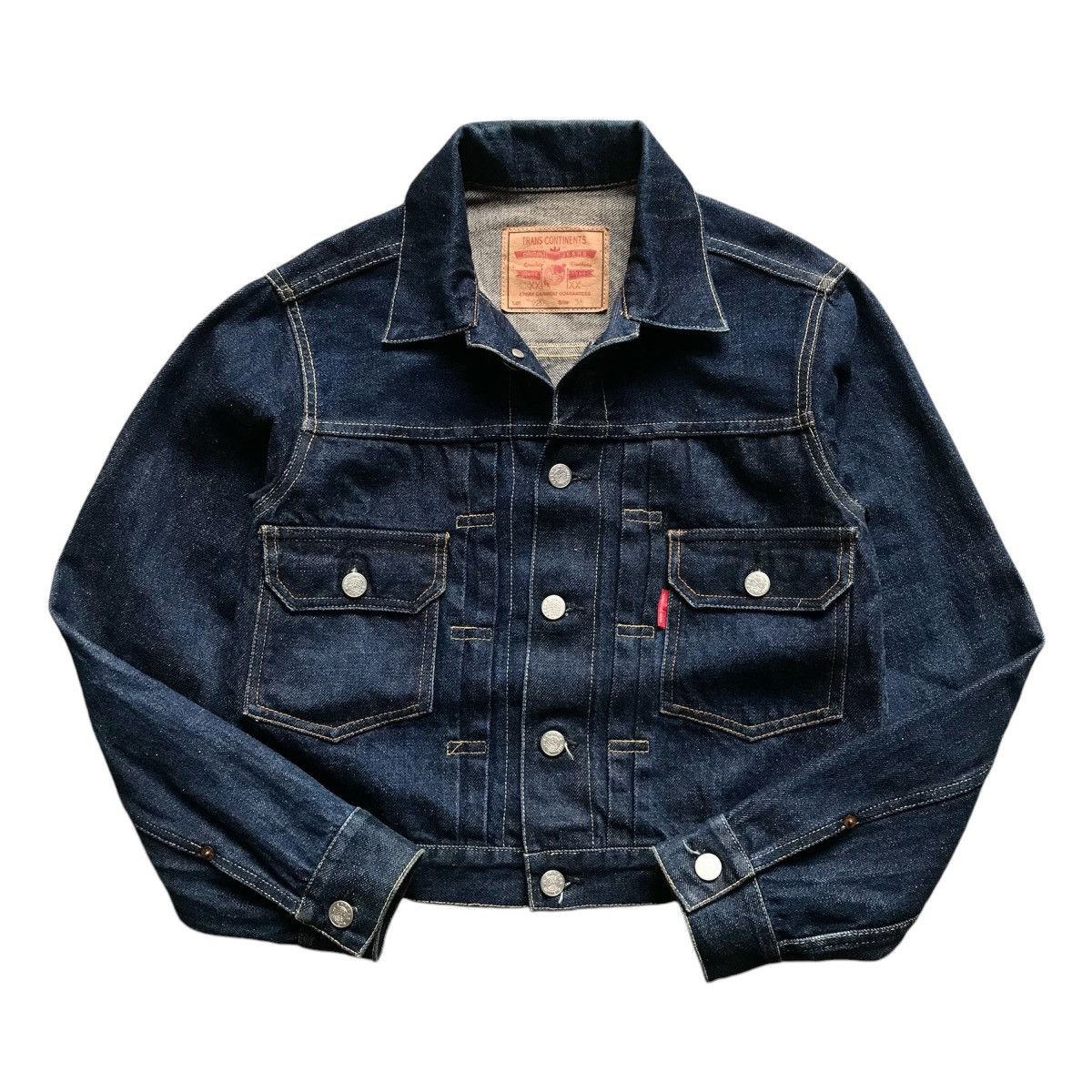 Vintage Trans Continents Type 2 Selvedge Denim Jacket