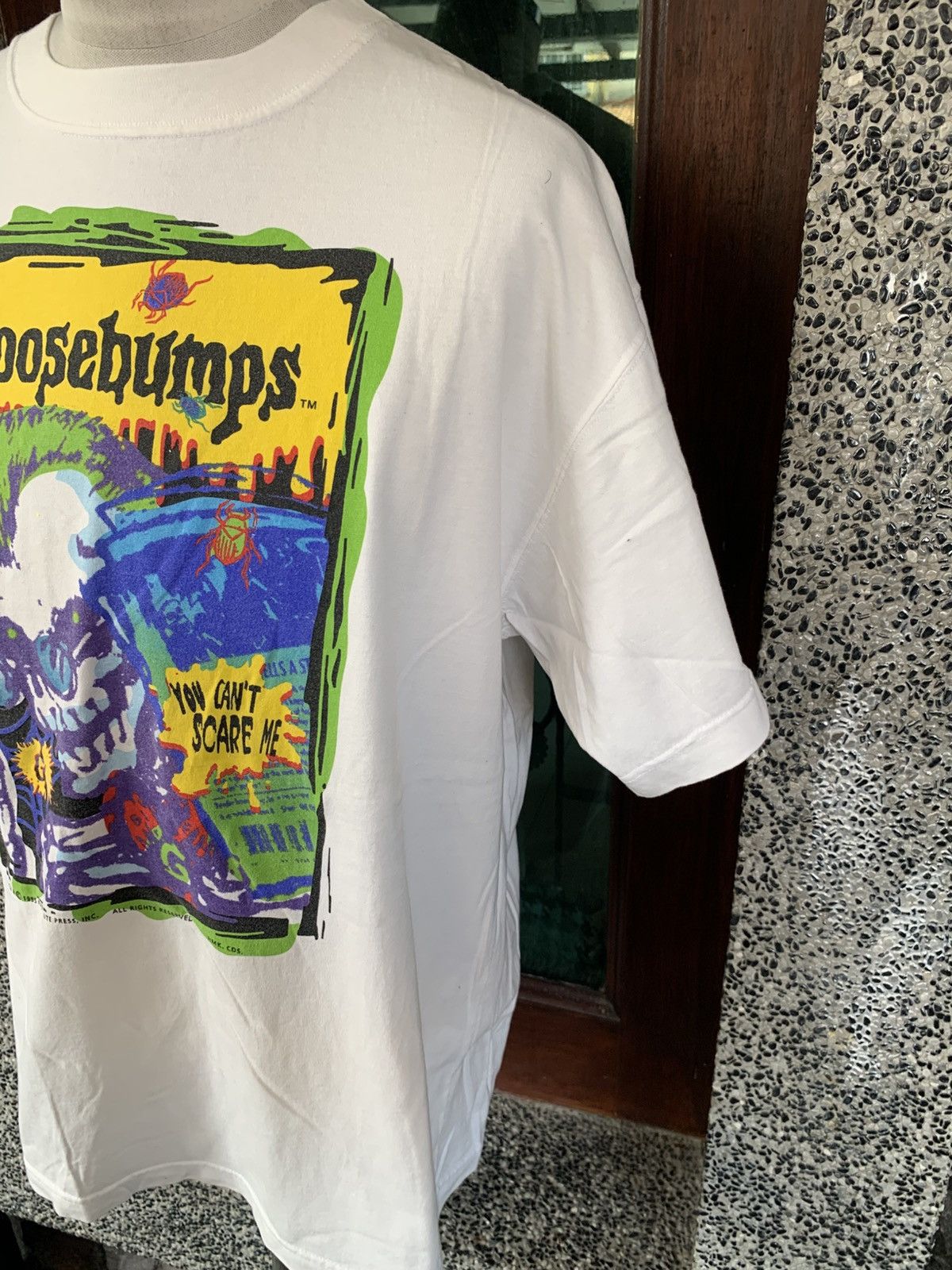 Vintage Vintage 90s Goosebumps Horror Fantasy TV Series T shirt Size US L / EU 52-54 / 3 - 4 Thumbnail