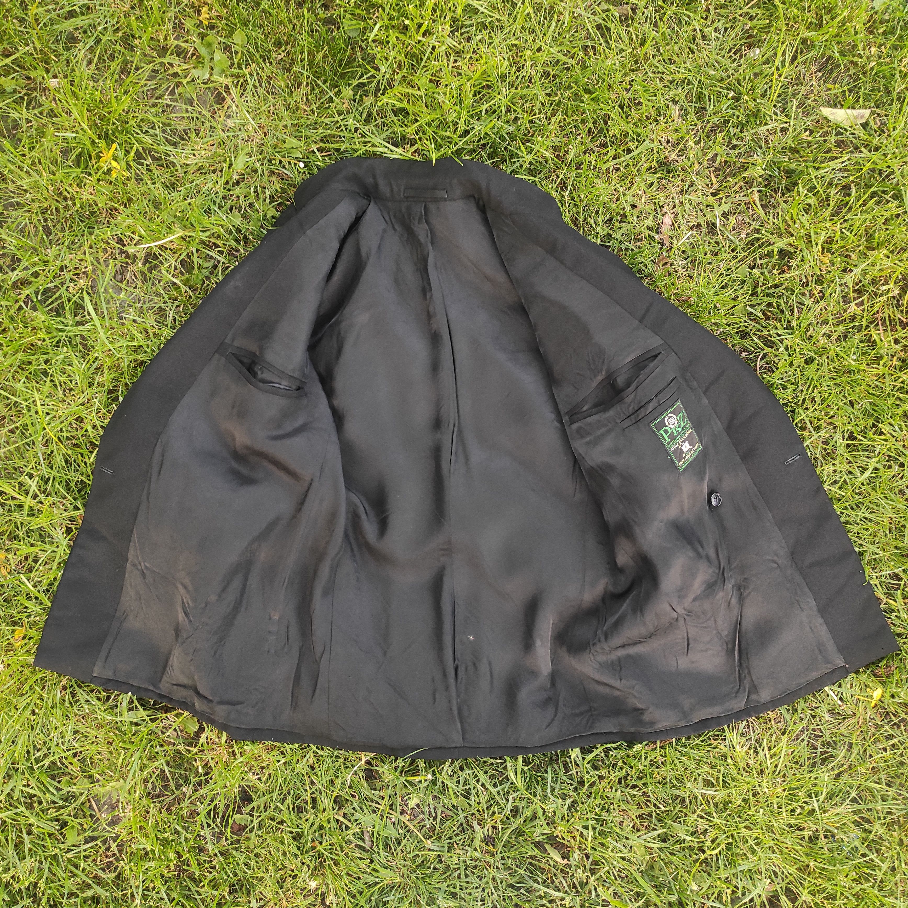 Other Double-Breasted Black Suit PkZ Blazer Size M Pants W28 L31 Size 40L - 5 Thumbnail
