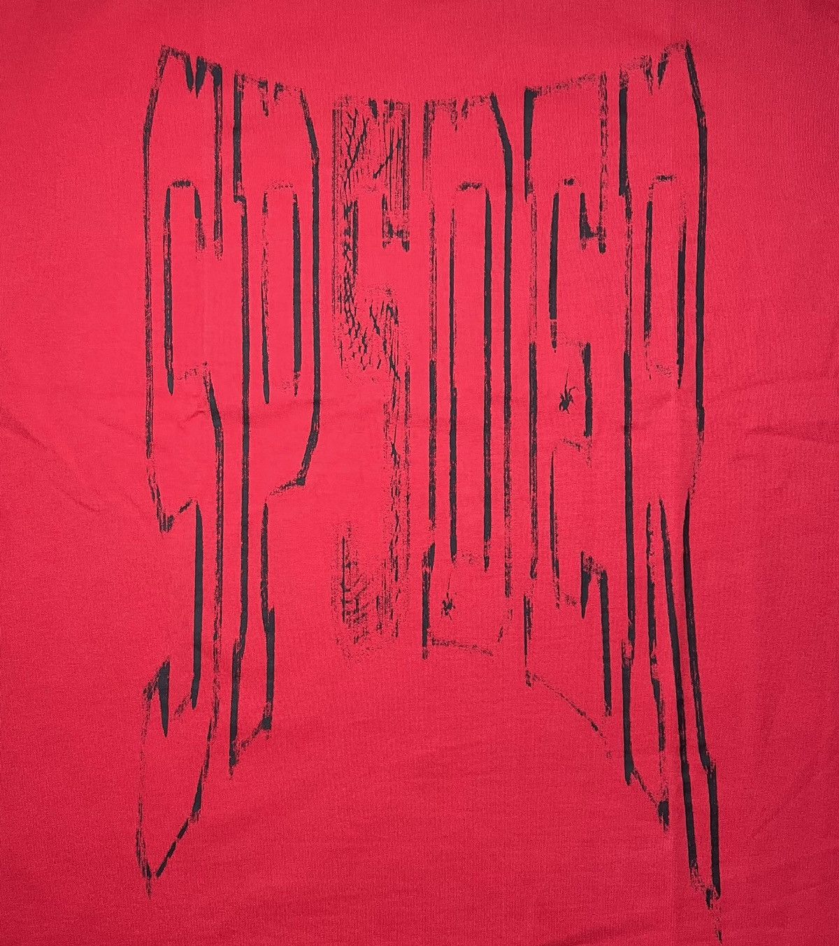 Sp5der Sp5der Worldwide Red Diffused Collegiate T-Shirt Size US M / EU 48-50 / 2 - 2 Thumbnail