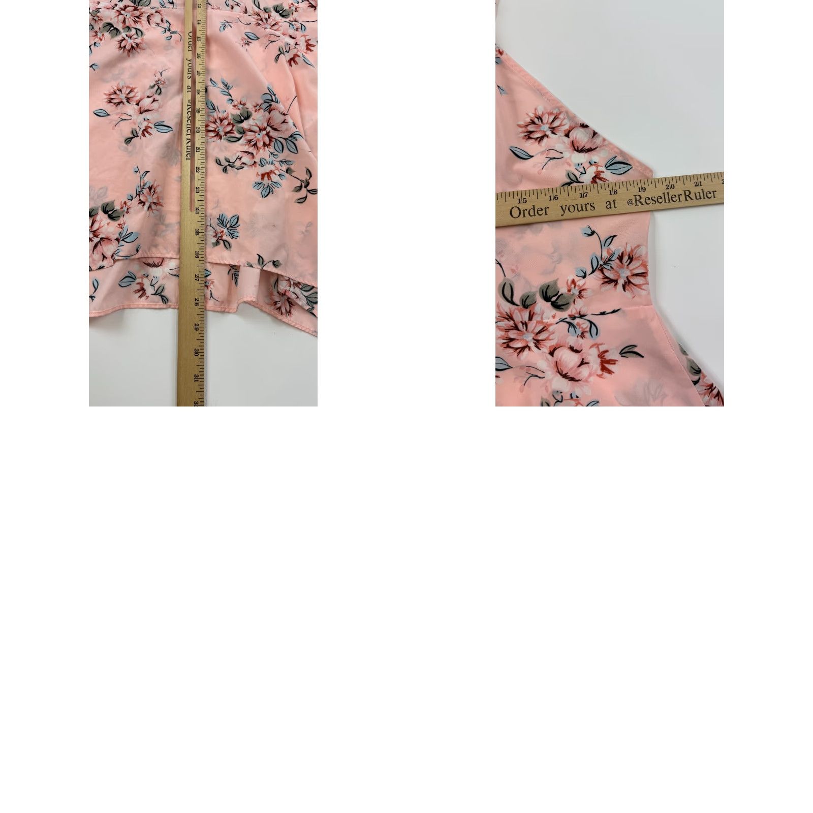 Torrid Torrid Womens Pink Blouse Floral Sleeveless Halter Sharkbite Hem Top 00 Sleeveless Casual Polyester Shirt Size XXS / US 00 / IT 34 - 8 Thumbnail