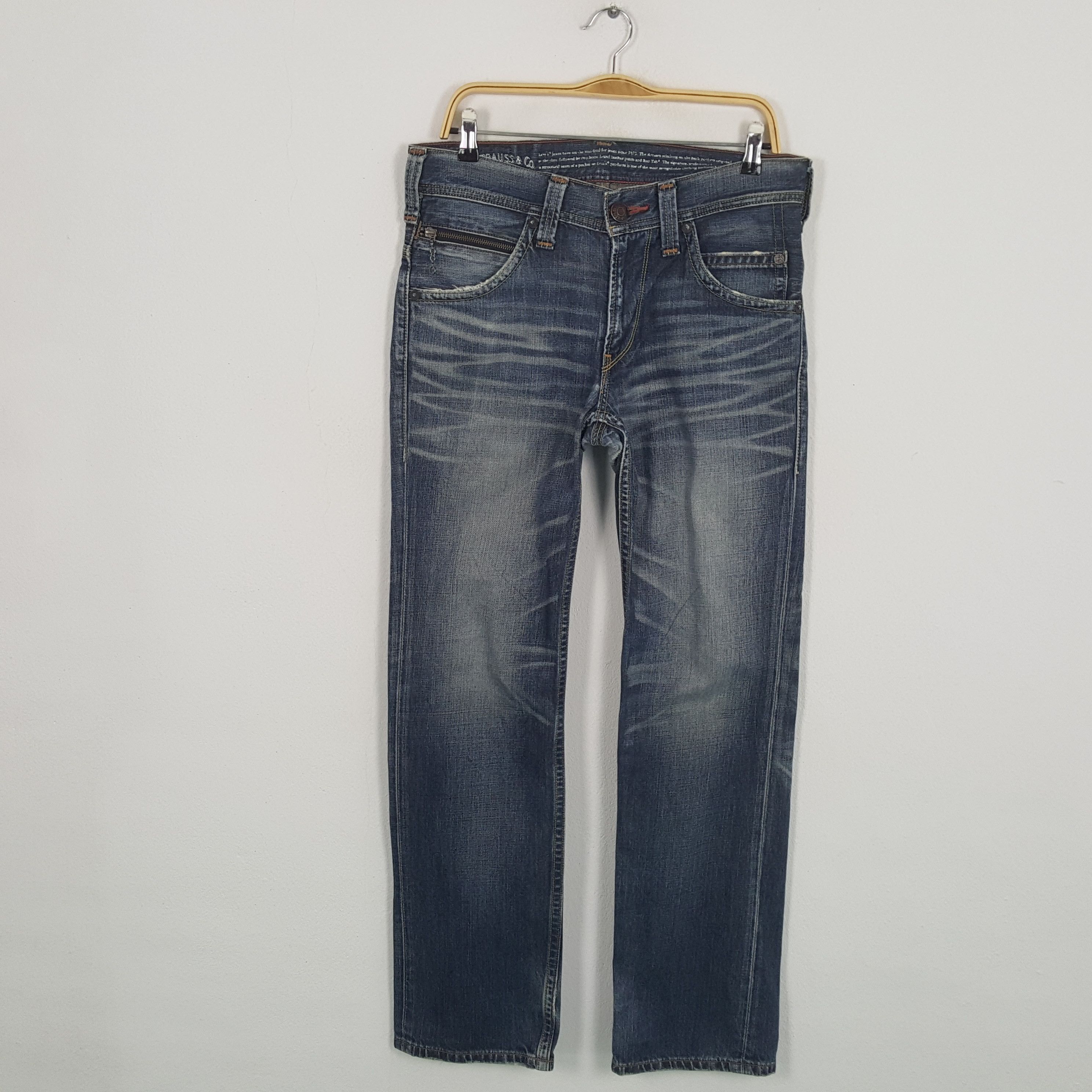 Levi's × Vintage Vintage LEVI'S American Kurt Cobain Distressed Style Jeans Size US 33 - 4 Thumbnail