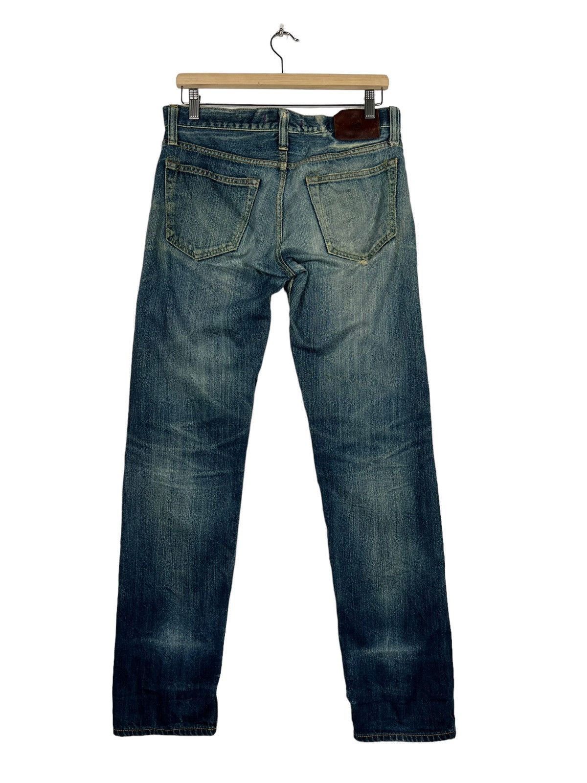 Japanese Brand 🔥 VIOLET LABEL EARTH REDLINE BROKEN DENIM Size US 30 / EU 46 - 7 Thumbnail