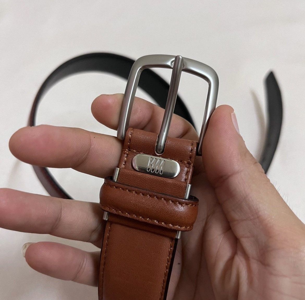 Issey Miyake IM product Leather Belt Vintage Size ONE SIZE - 4 Thumbnail