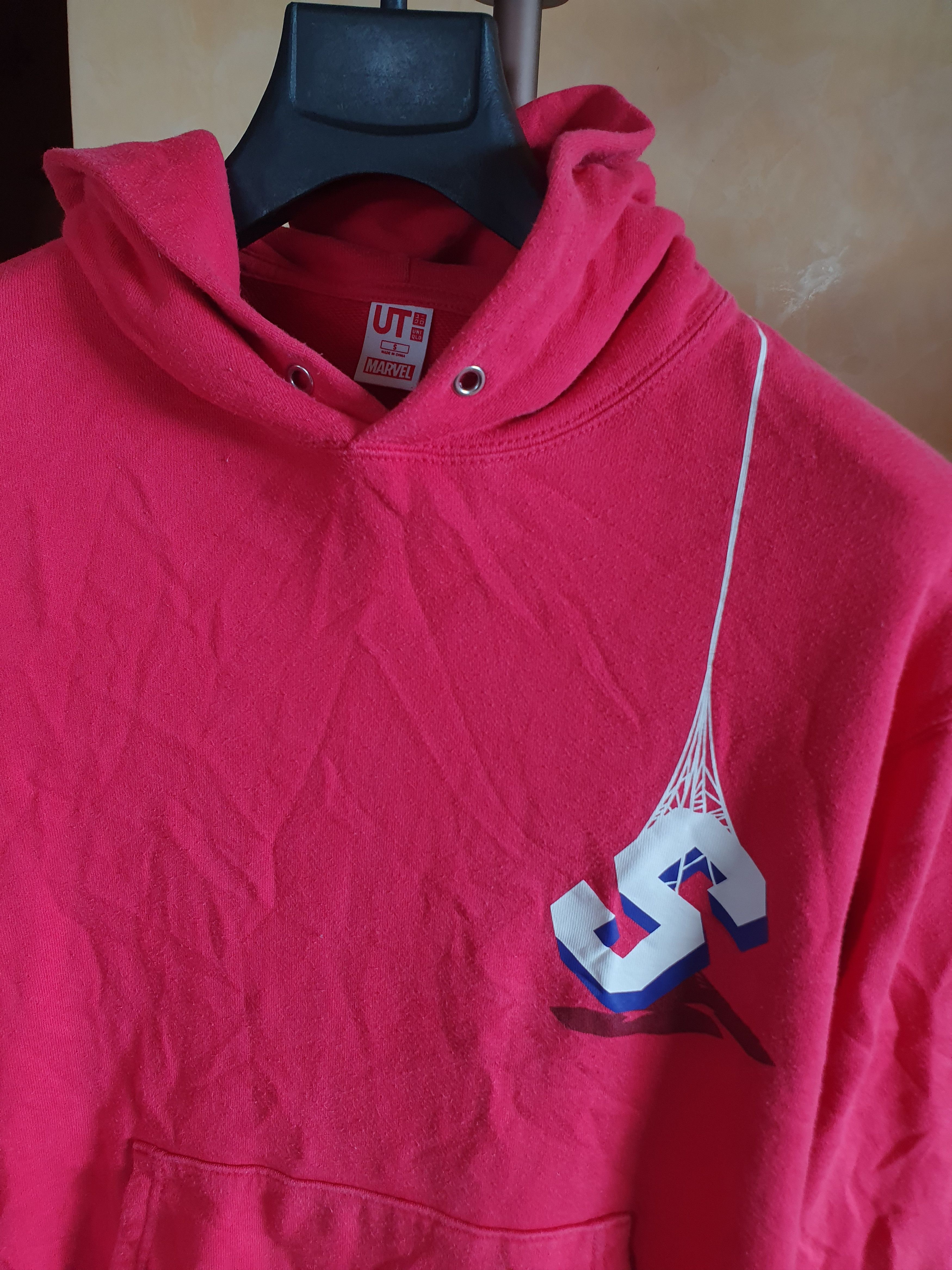 Marvel Comics × Uniqlo Uniqlo Marvel Spiderman Hoodie Hanging S sz S/M? Size US S / EU 44-46 / 1 - 6 Thumbnail