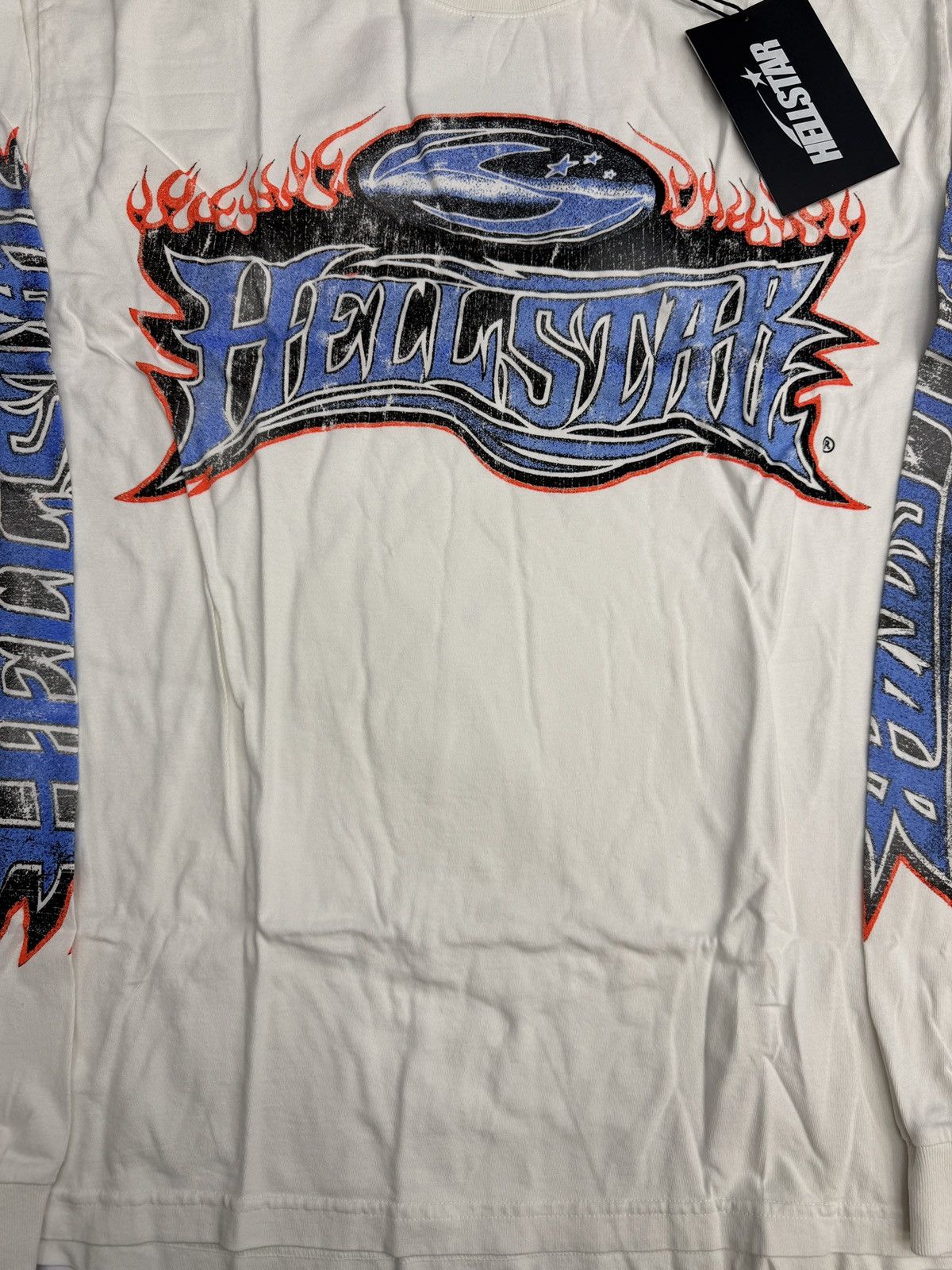 HELLSTAR Hellstar Moto Long Sleeve T-shirt Size US L / EU 52-54 / 3 - 2 Thumbnail