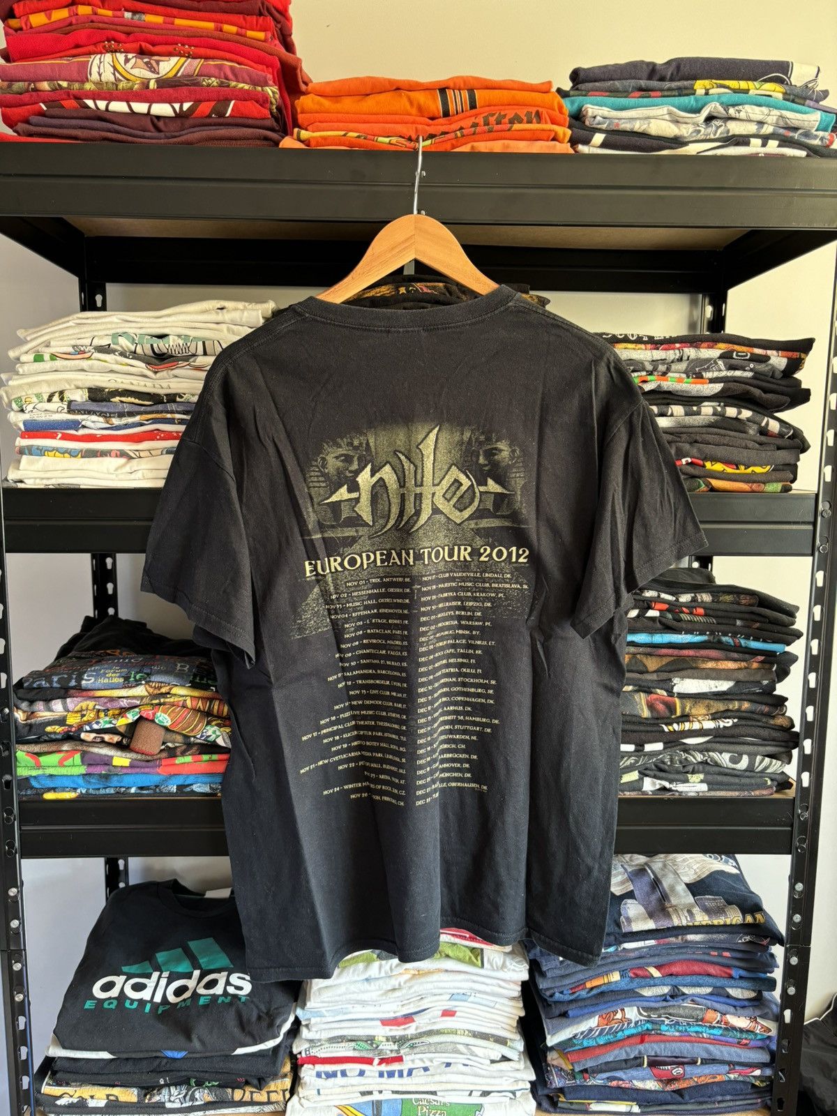 Band Tees × Vintage Rare 2012 y2k Nile Cannibal Corpse Suffocation band tee tour Size US L / EU 52-54 / 3 - 3 Thumbnail