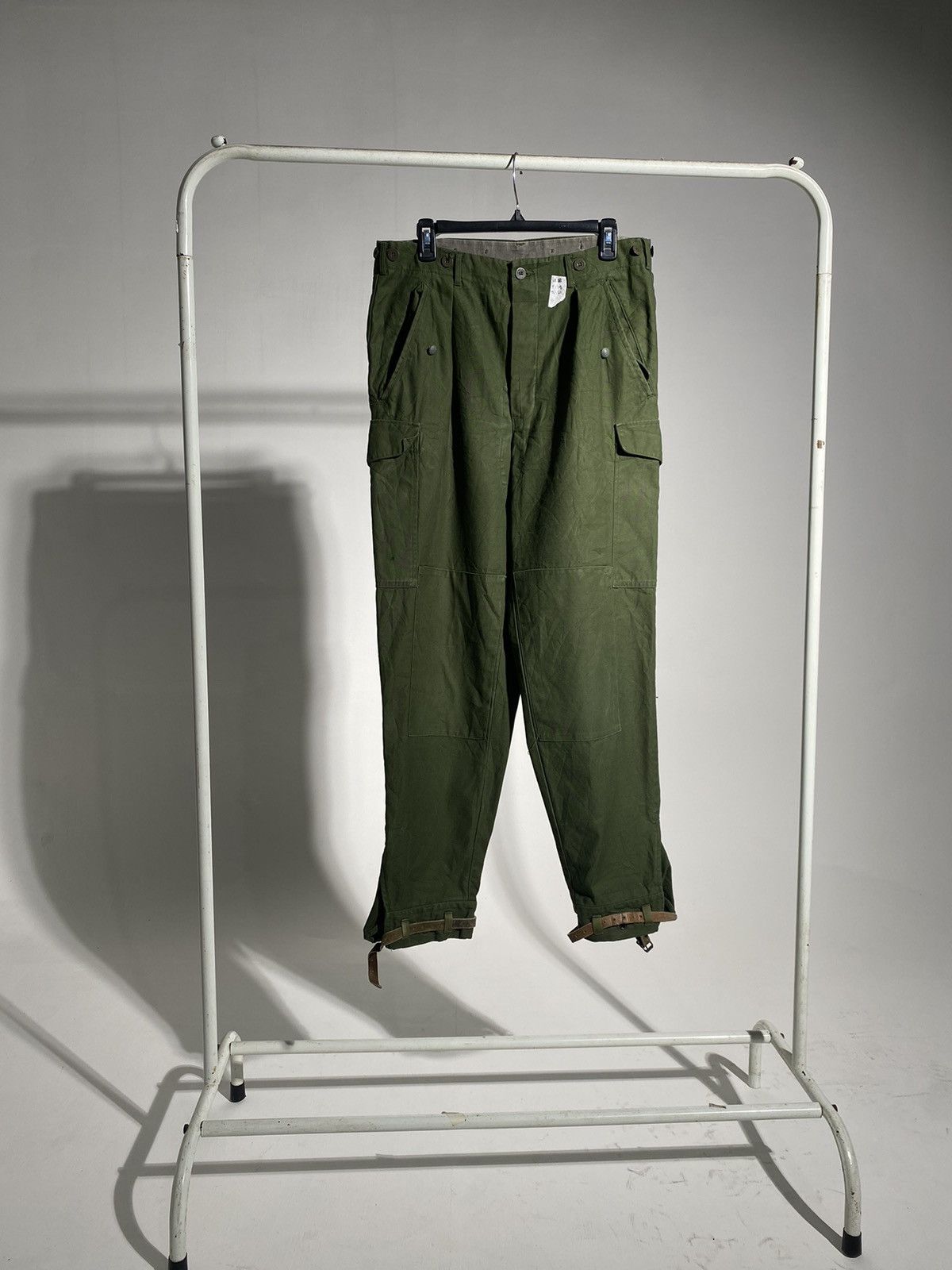 image of Vintage 70’S Sweden Cargo Pants Army Utility, Men's (Size 34)