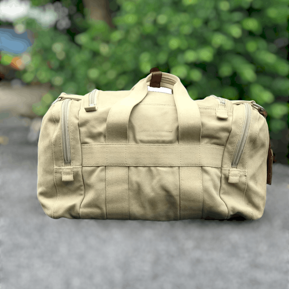 Japanese Brand Vintage Luggage Label Military Travel Bag Size ONE SIZE - 2 Thumbnail