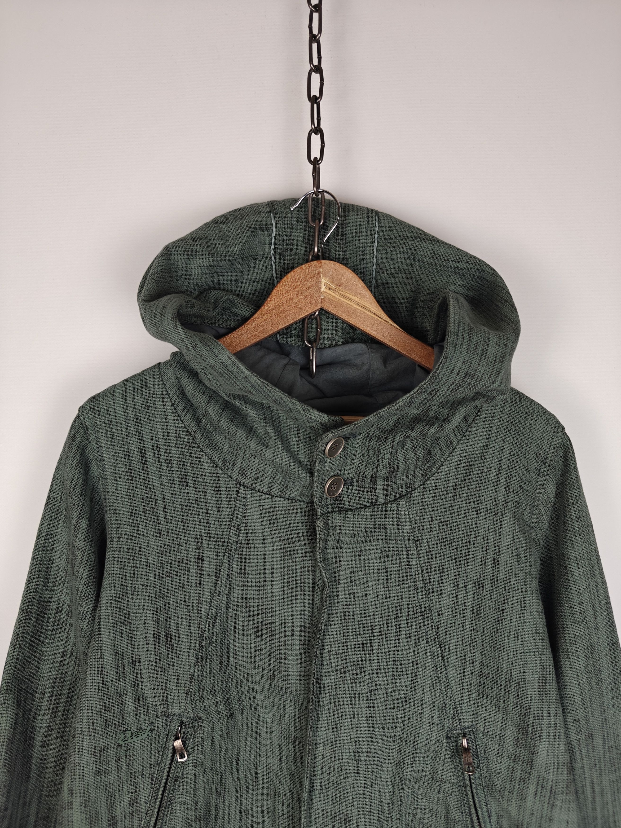 Diesel Diesel Hooded Jacket Green Design size M Size M / US 6-8 / IT 42-44 - 2 Thumbnail