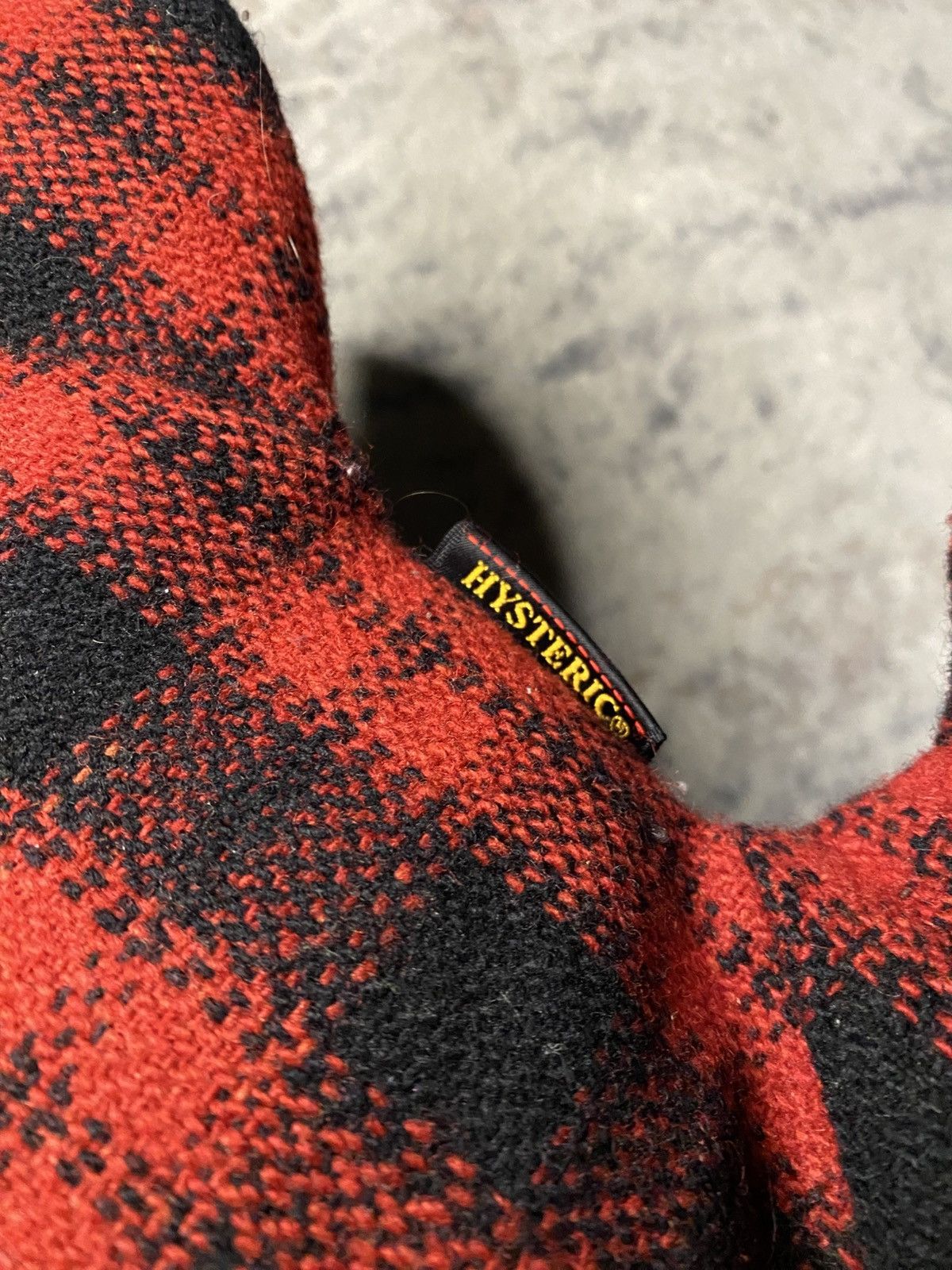 Hysteric Glamour Hysteric Glamour Bear Plaid Red Pillow Size ONE SIZE - 5 Thumbnail