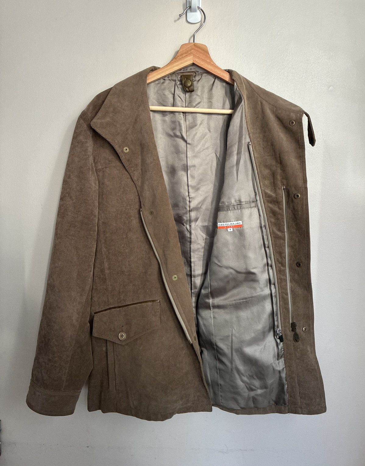 Jean Charles De Castelbajac CASTLEBAJAC Vintage Removable Vest Corduroy Zipper Jacket Size US L / EU 52-54 / 3 - 24 Thumbnail