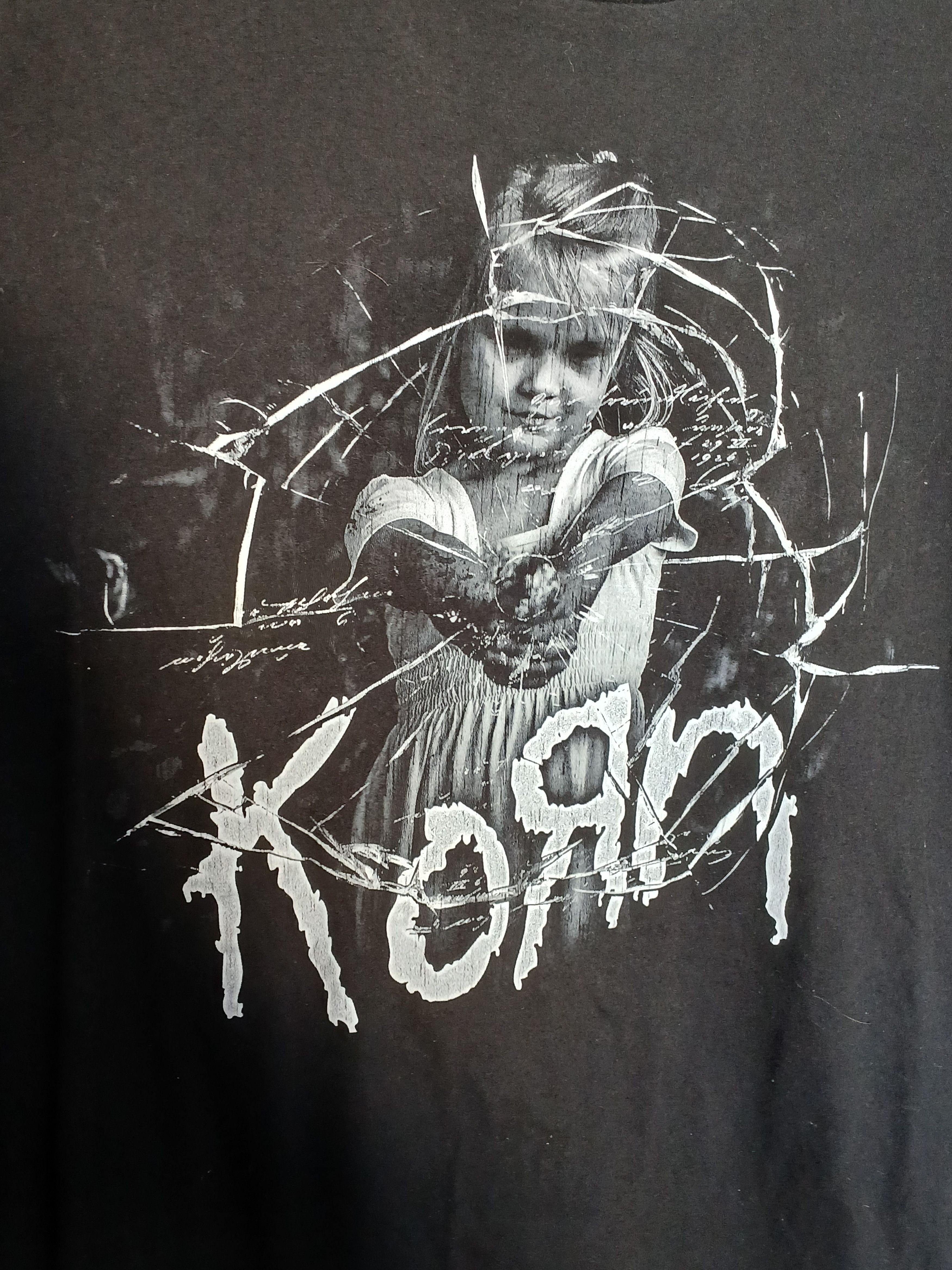 Band Tees Korn T-Shirt Size US L / EU 52-54 / 3 - 3 Thumbnail